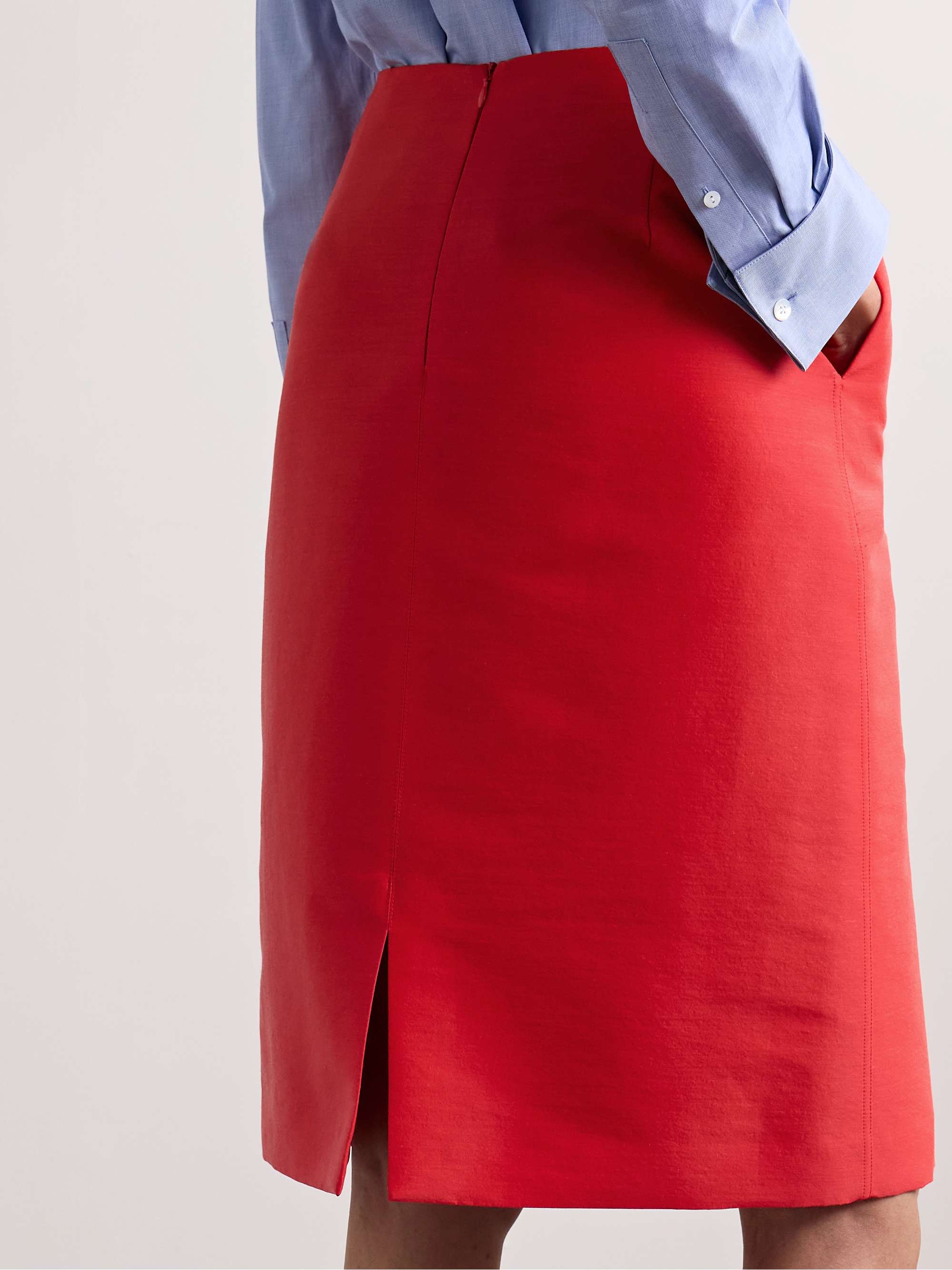 Corinna crepe skirt view