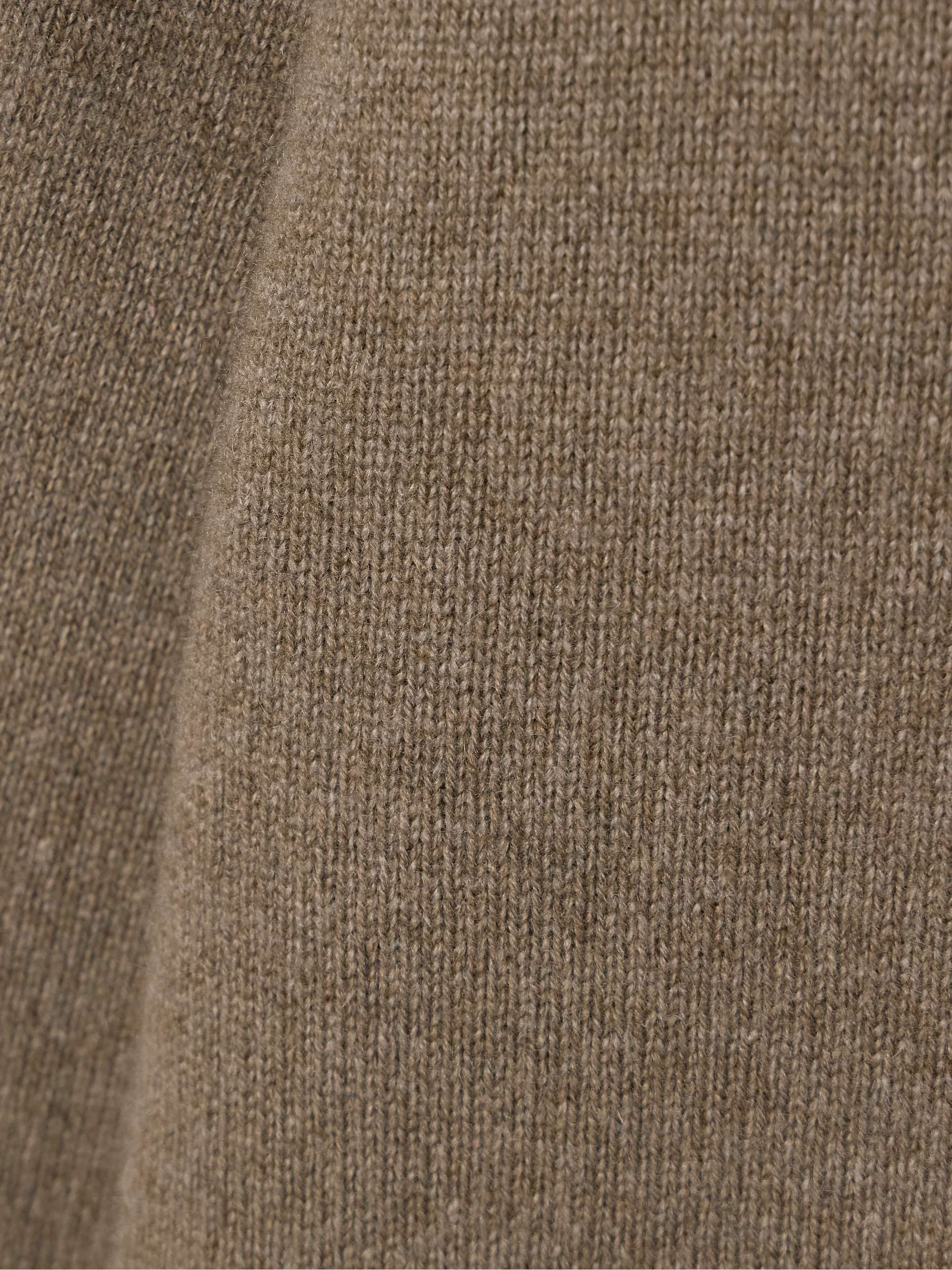 Hepny mélange cashmere turtleneck sweater view