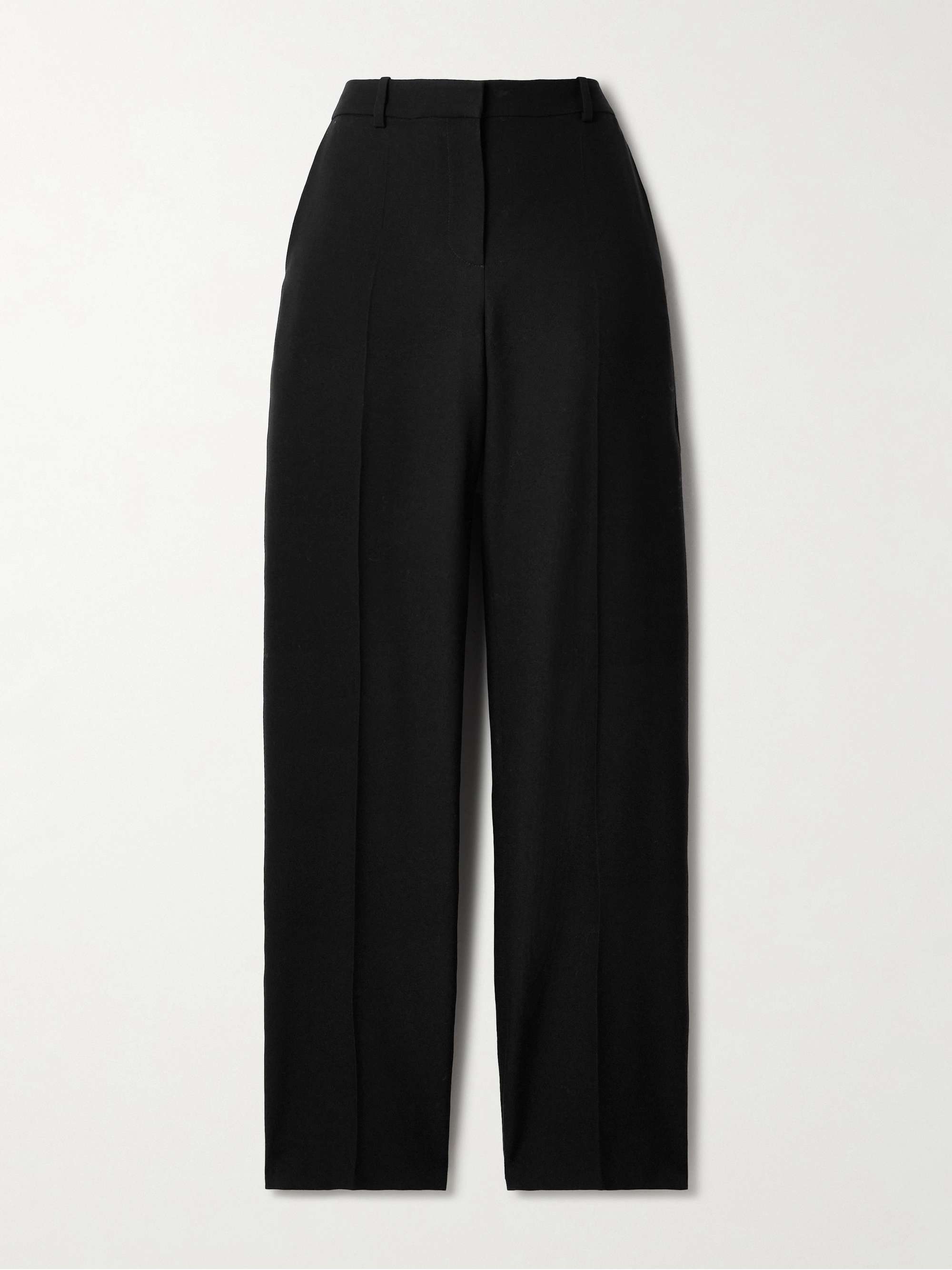 Encore grain de poudre wool straight-leg pants view