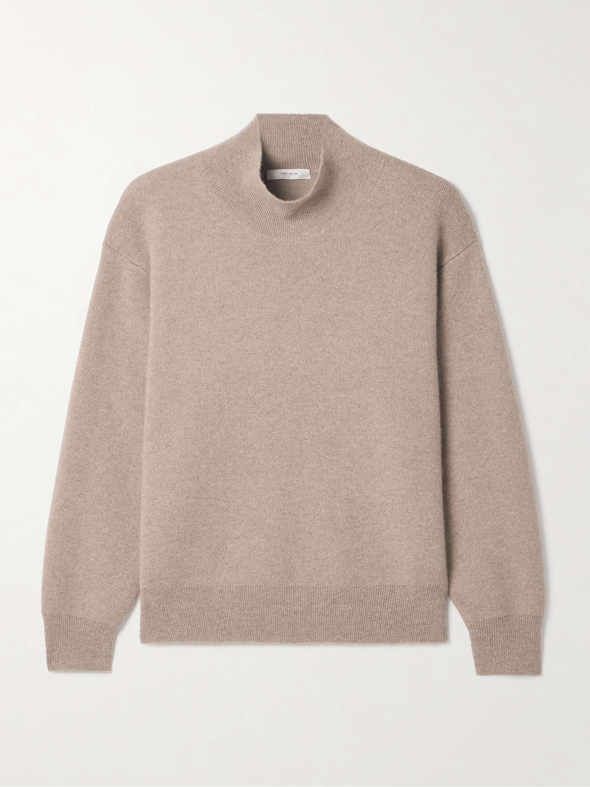 Heta mélange cashmere turtleneck sweater view