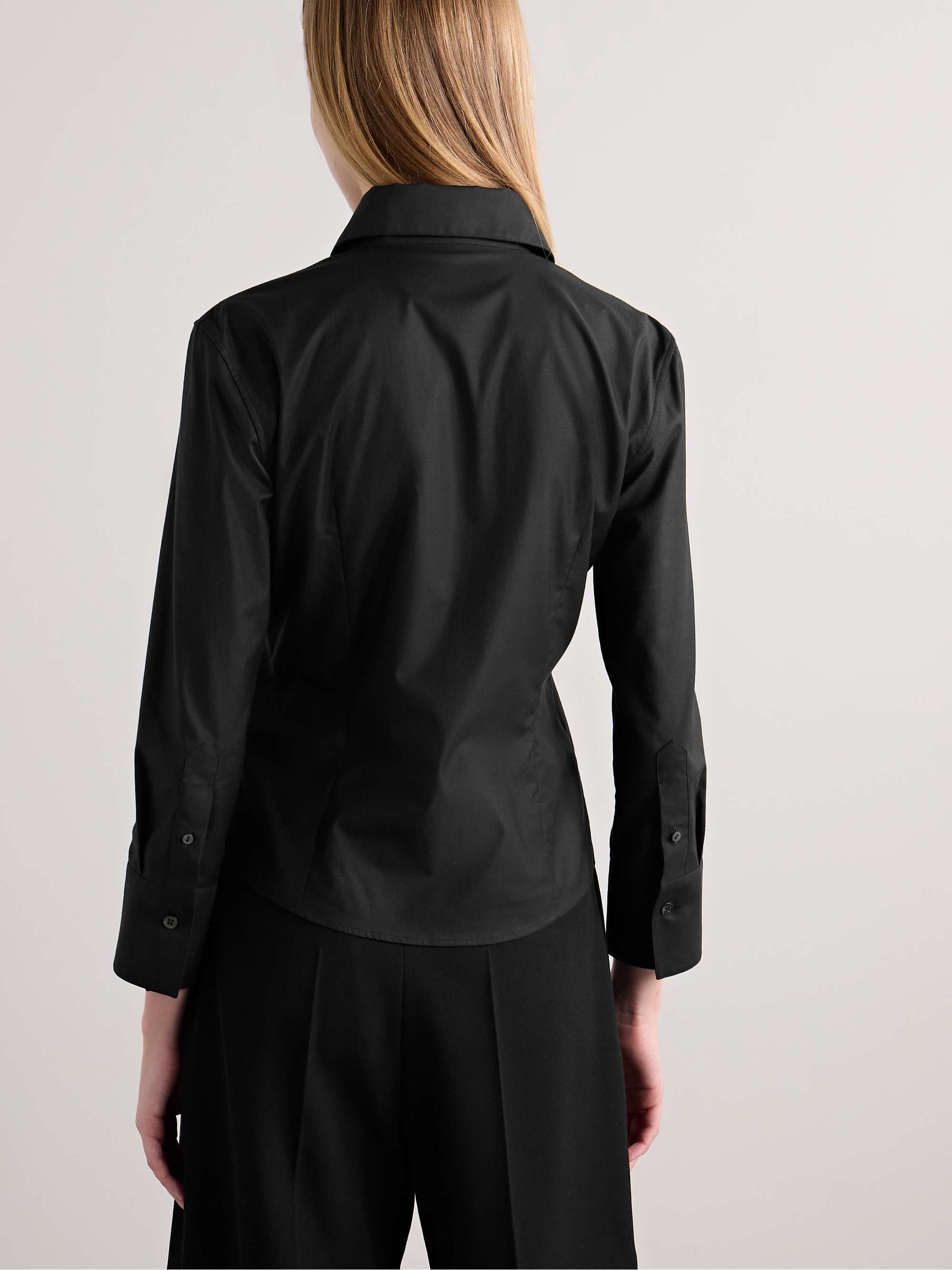 Frou cotton-blend poplin shirt view