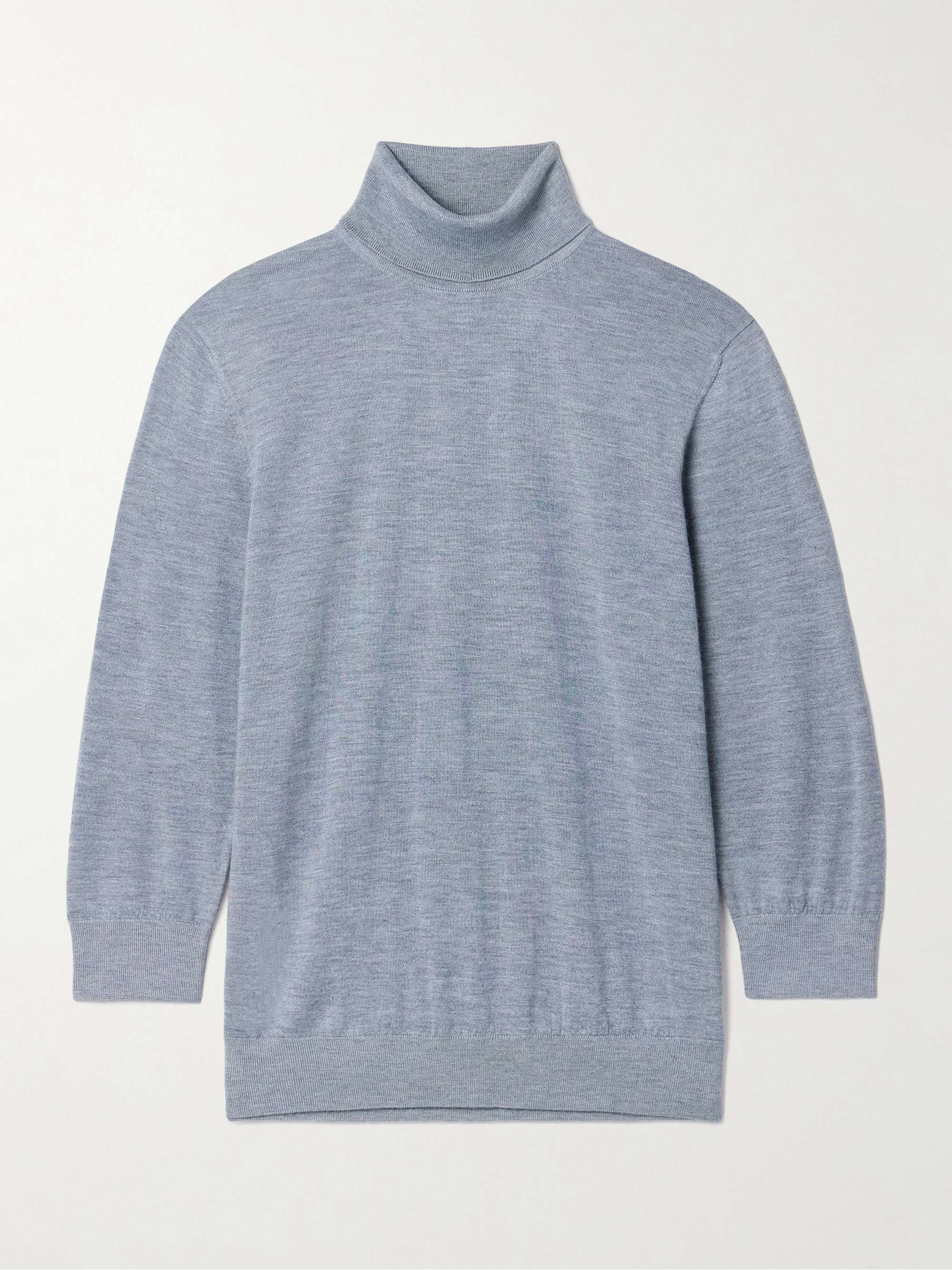 Hevos cashmere turtleneck sweater view