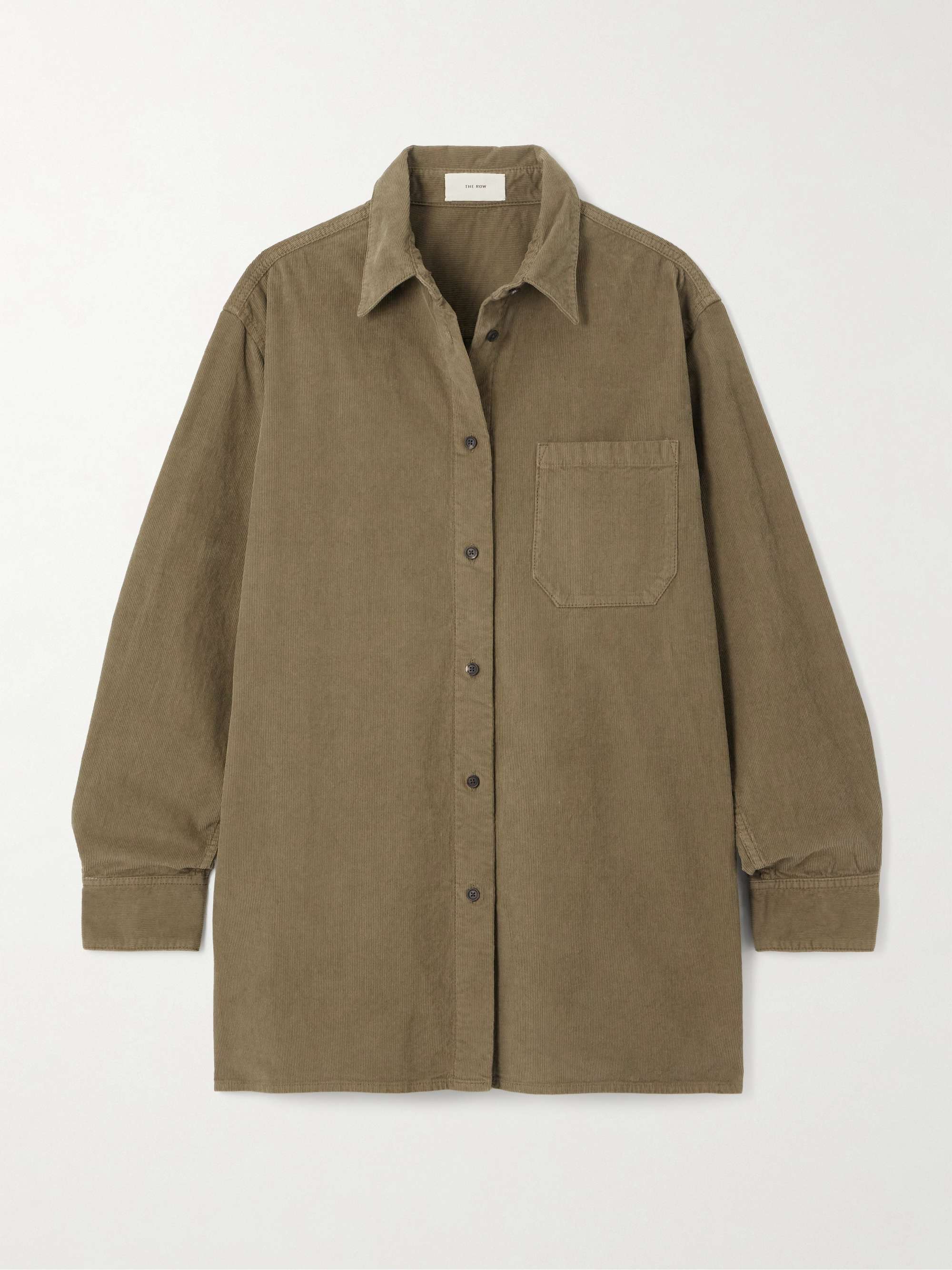 Idro oversized cotton-blend corduroy shirt view