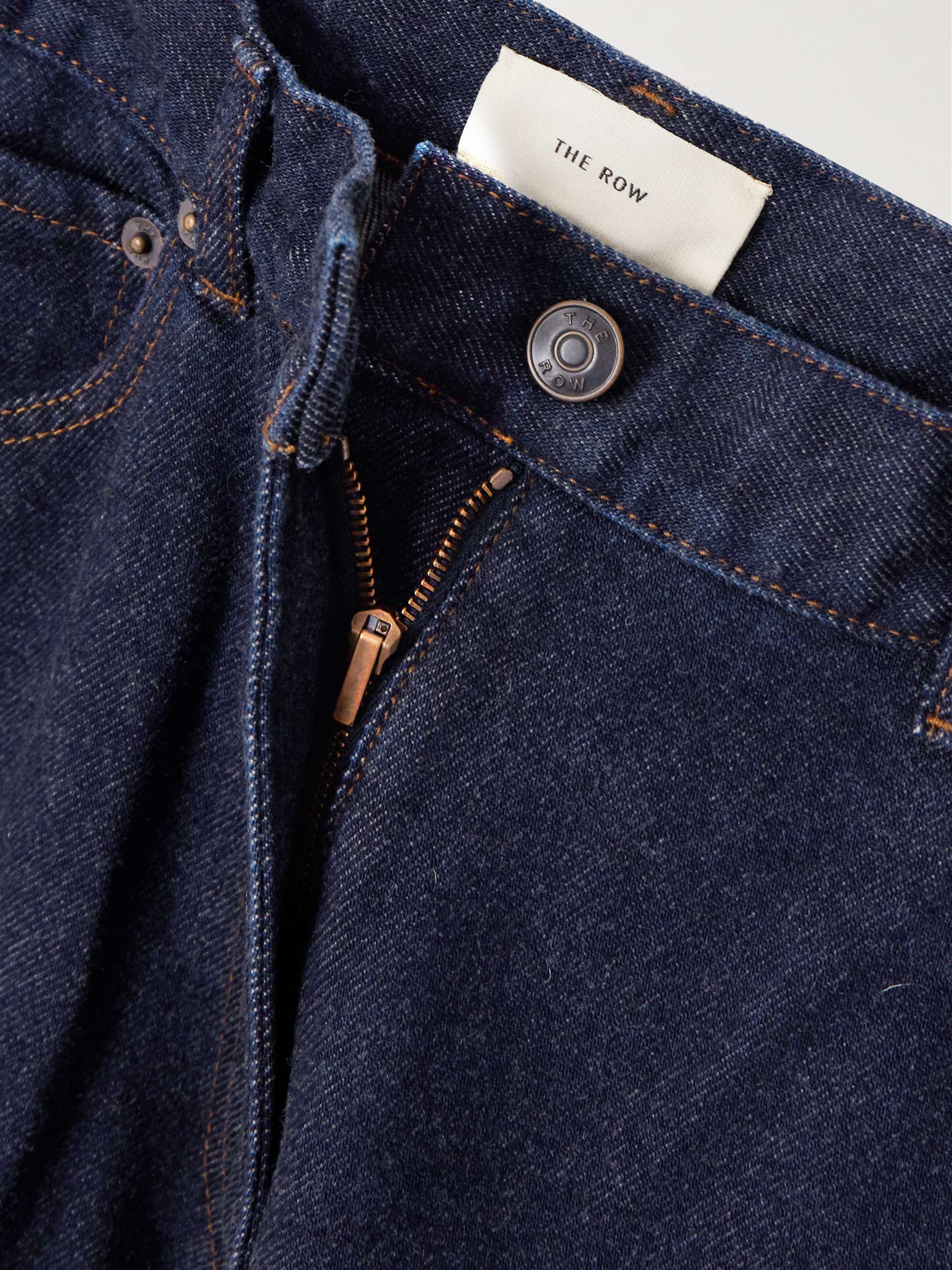 Berty mid-rise straight-leg jeans view