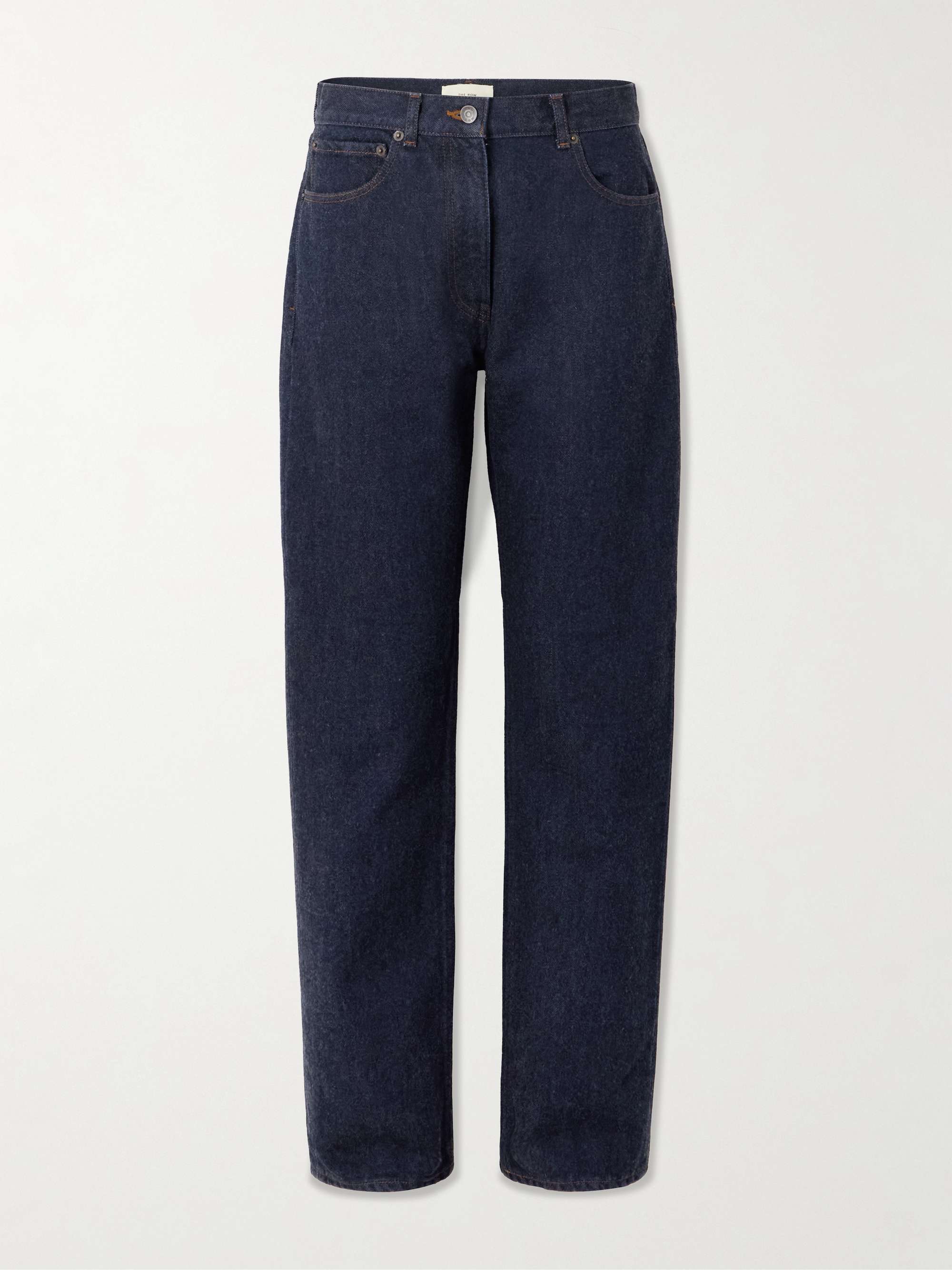 Berty mid-rise straight-leg jeans view