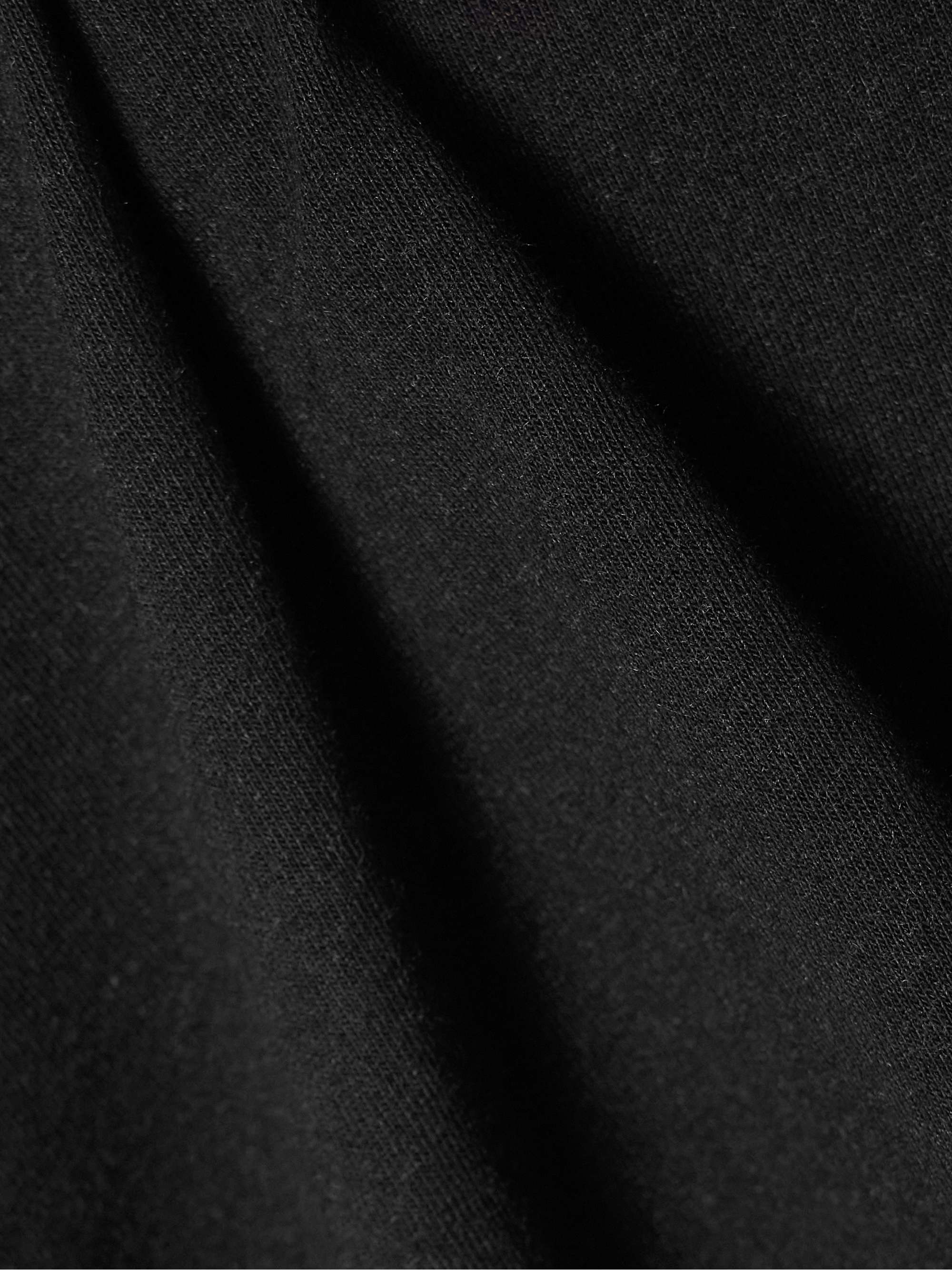 Calibi cotton and silk-blend jersey T-shirt view
