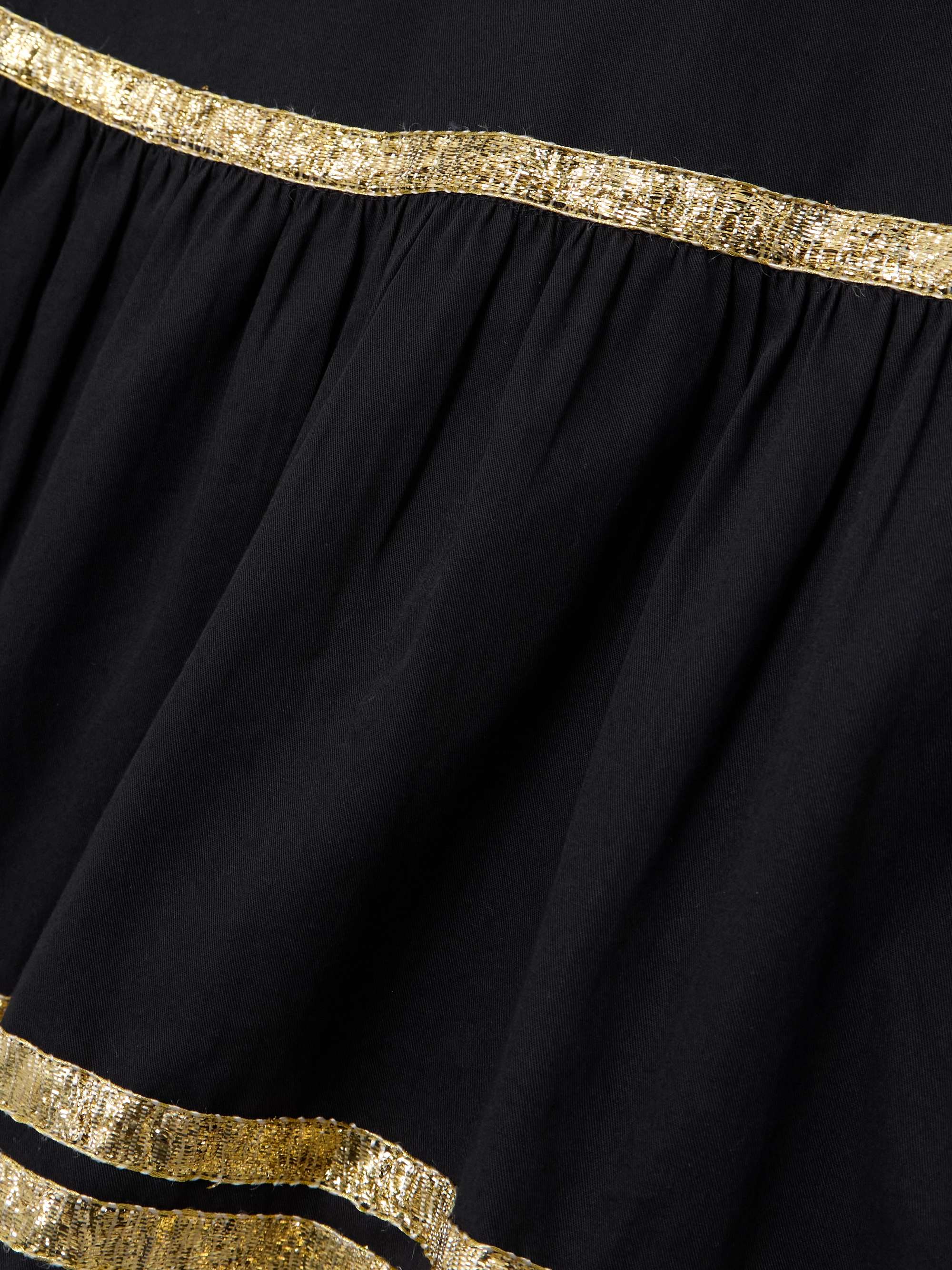 Embellished cotton-poplin mini dress view