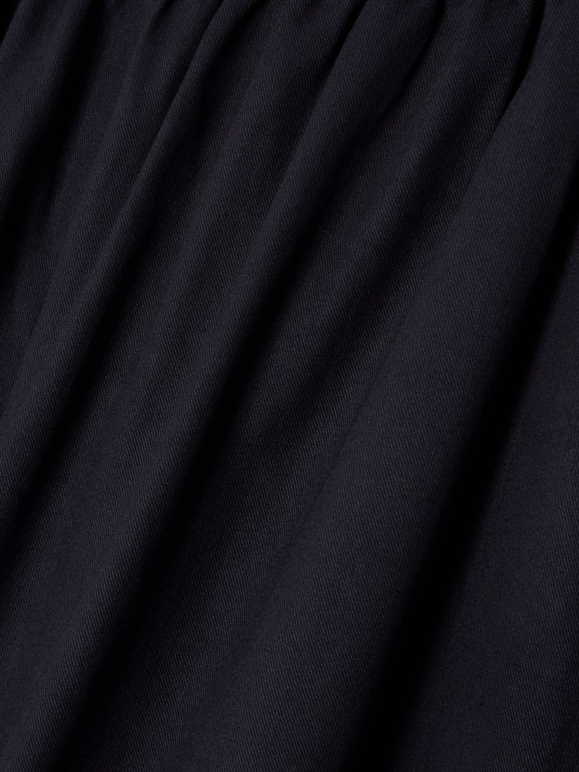 Mathilde embroidered twill wide-leg pants view
