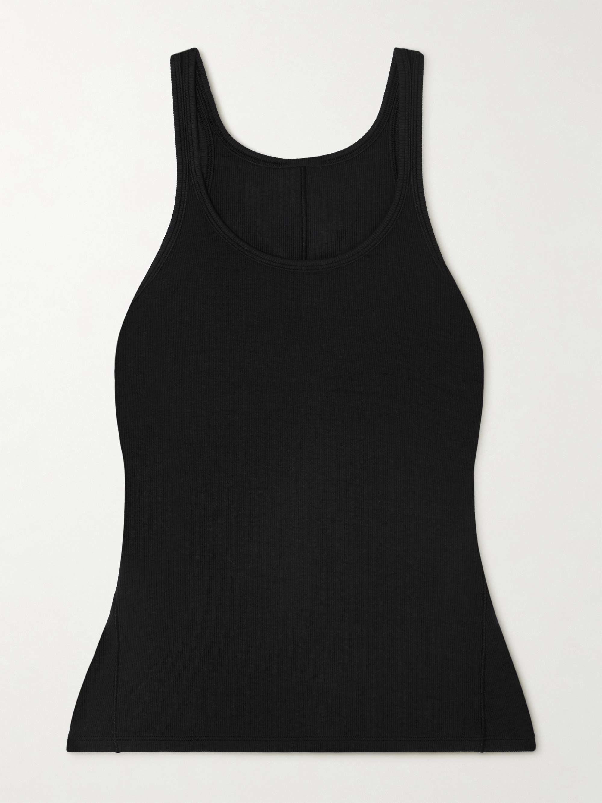Hold Tight ribbed stretch-jersey tank view