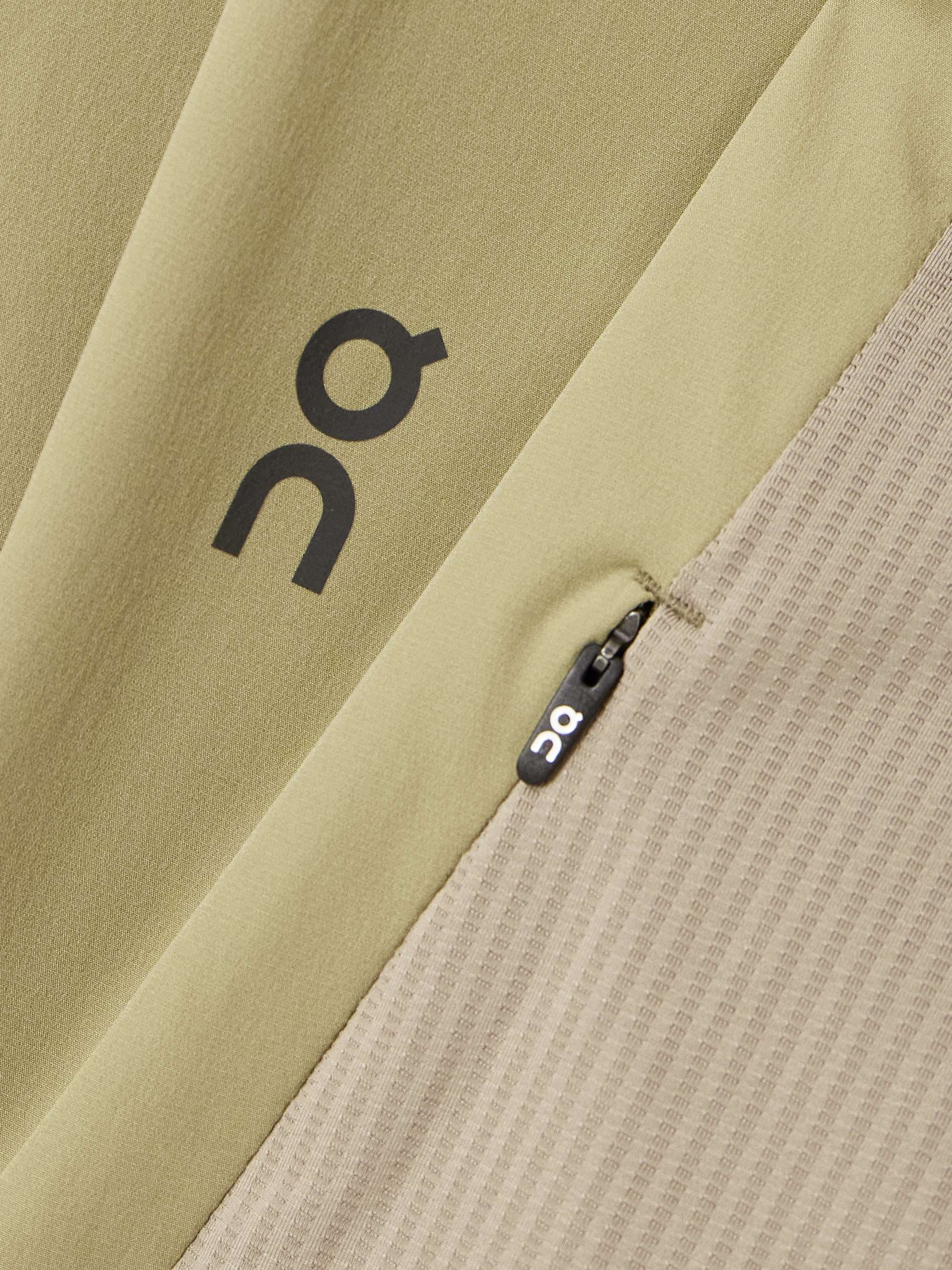 + POST ARCHIVE FACTION Breaker stretch recycled-shell and mesh jacket view
