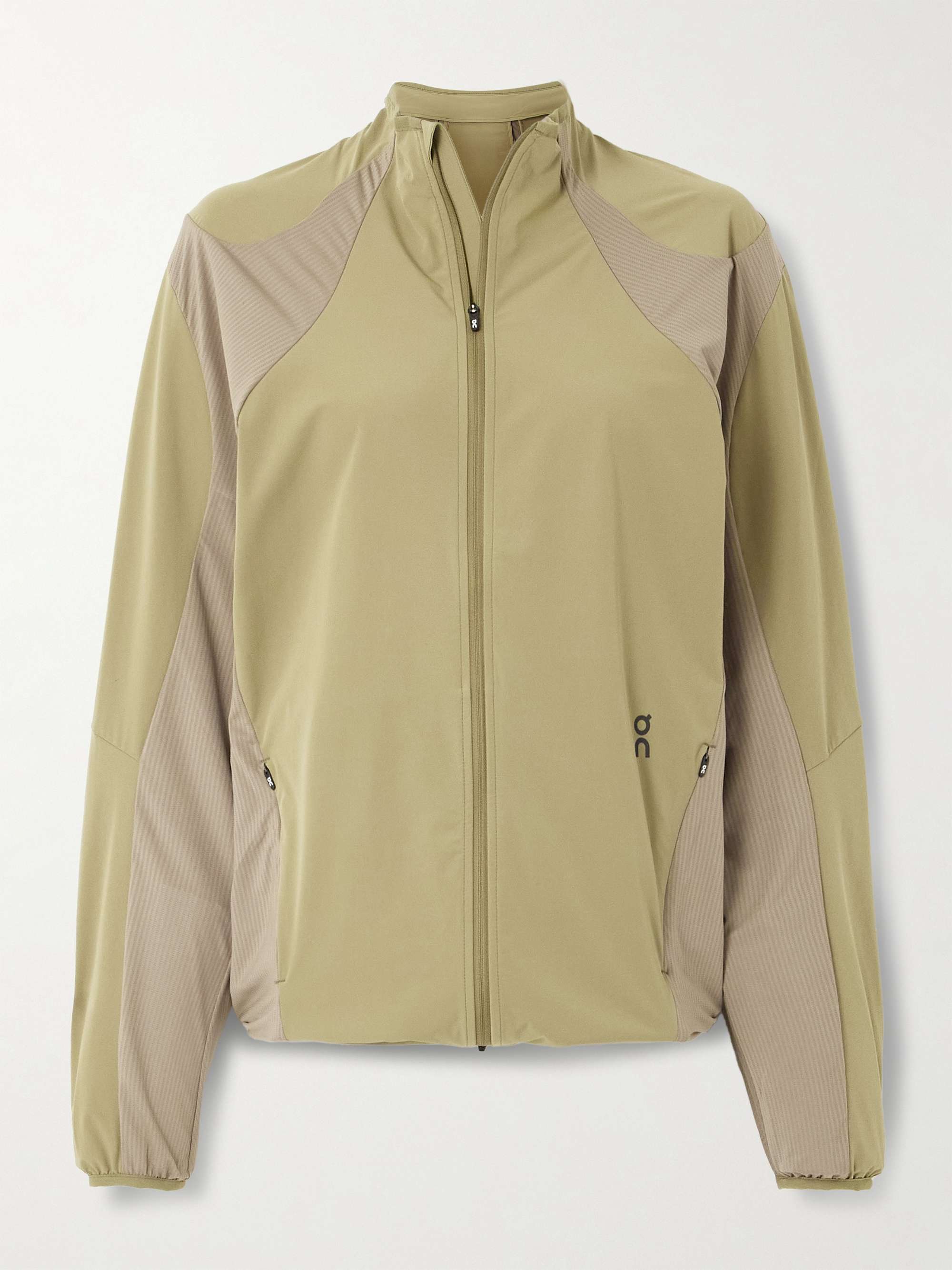 + POST ARCHIVE FACTION Breaker stretch recycled-shell and mesh jacket view