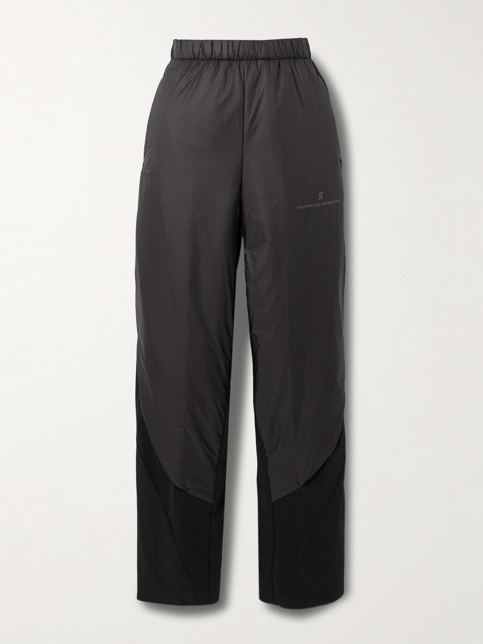 + POST ARCHIVE FACTION Zero recycled-ripstop and shell tapered pants view