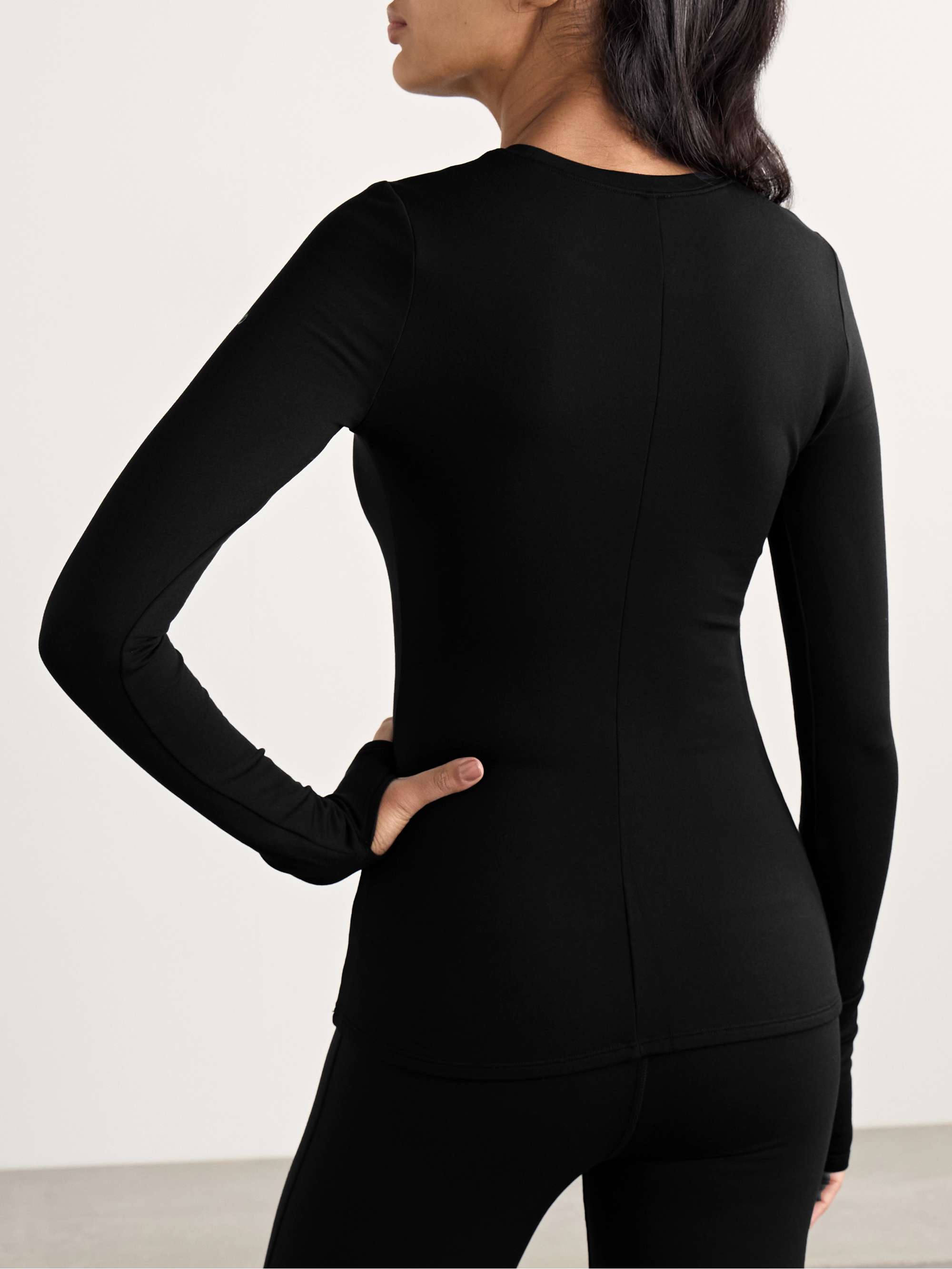 Airbrush Nocturne stretch-nylon top view