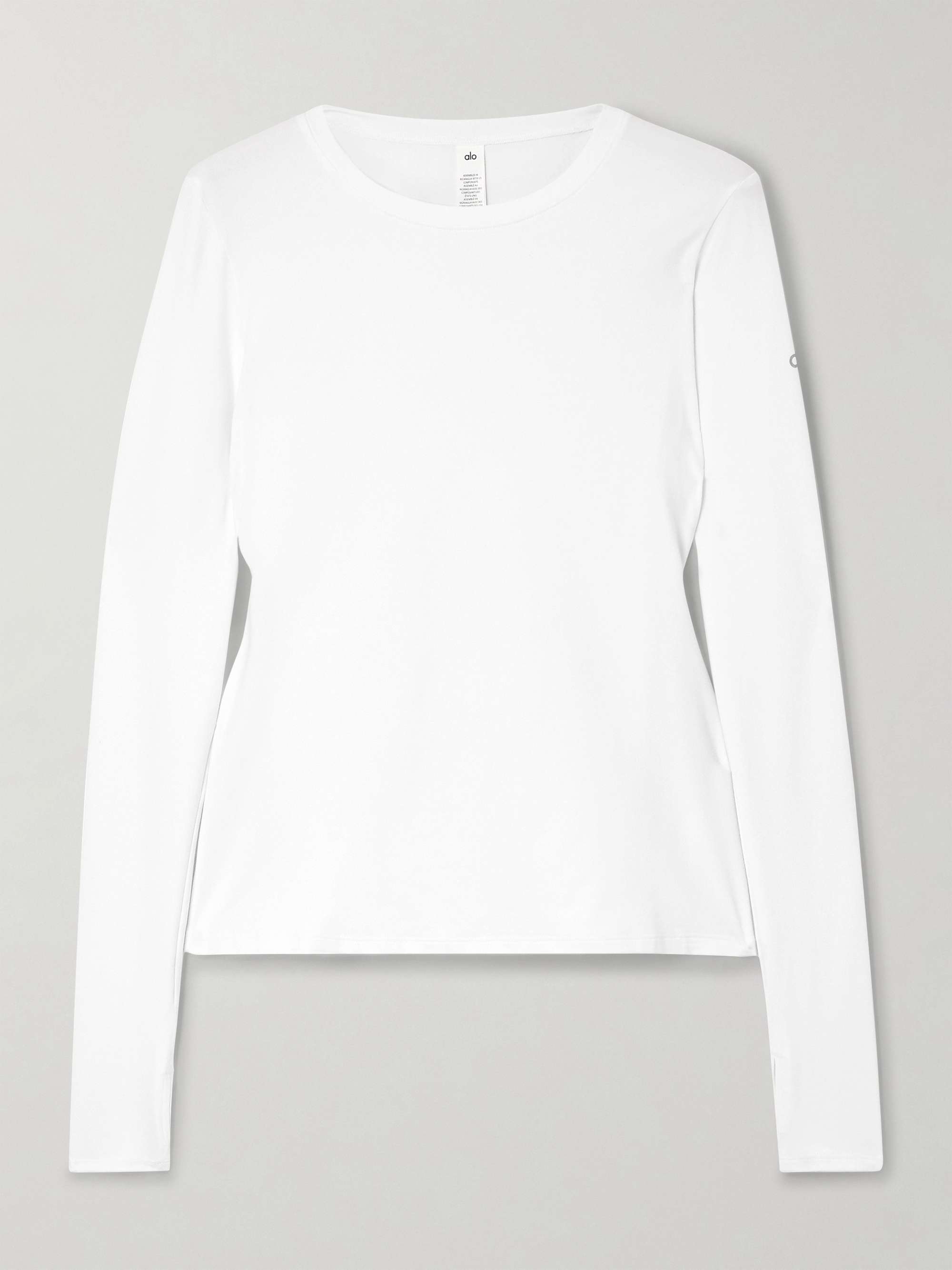 Finesse stretch-jersey top view
