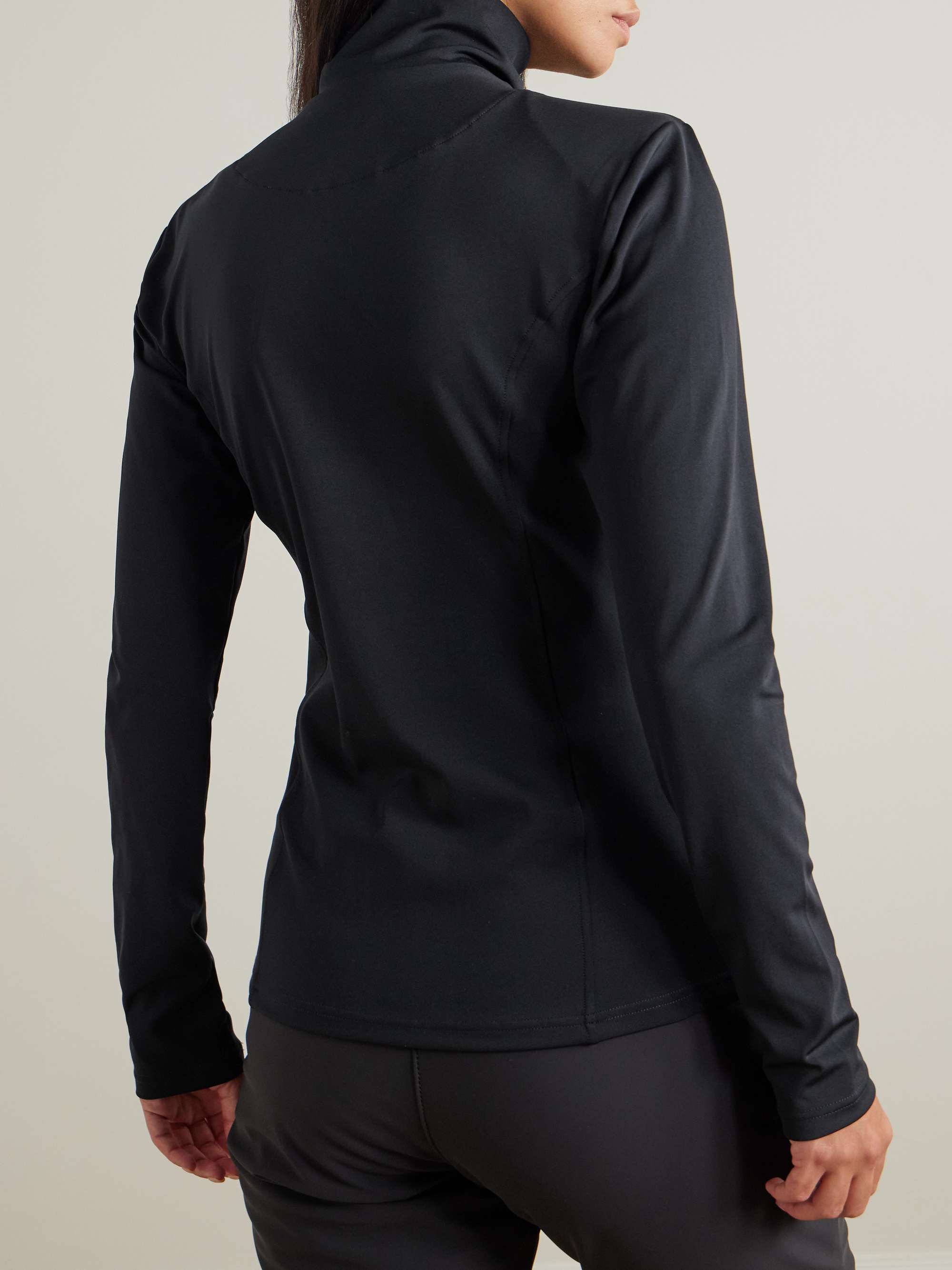 Odette stretch recycled-jersey base layer view