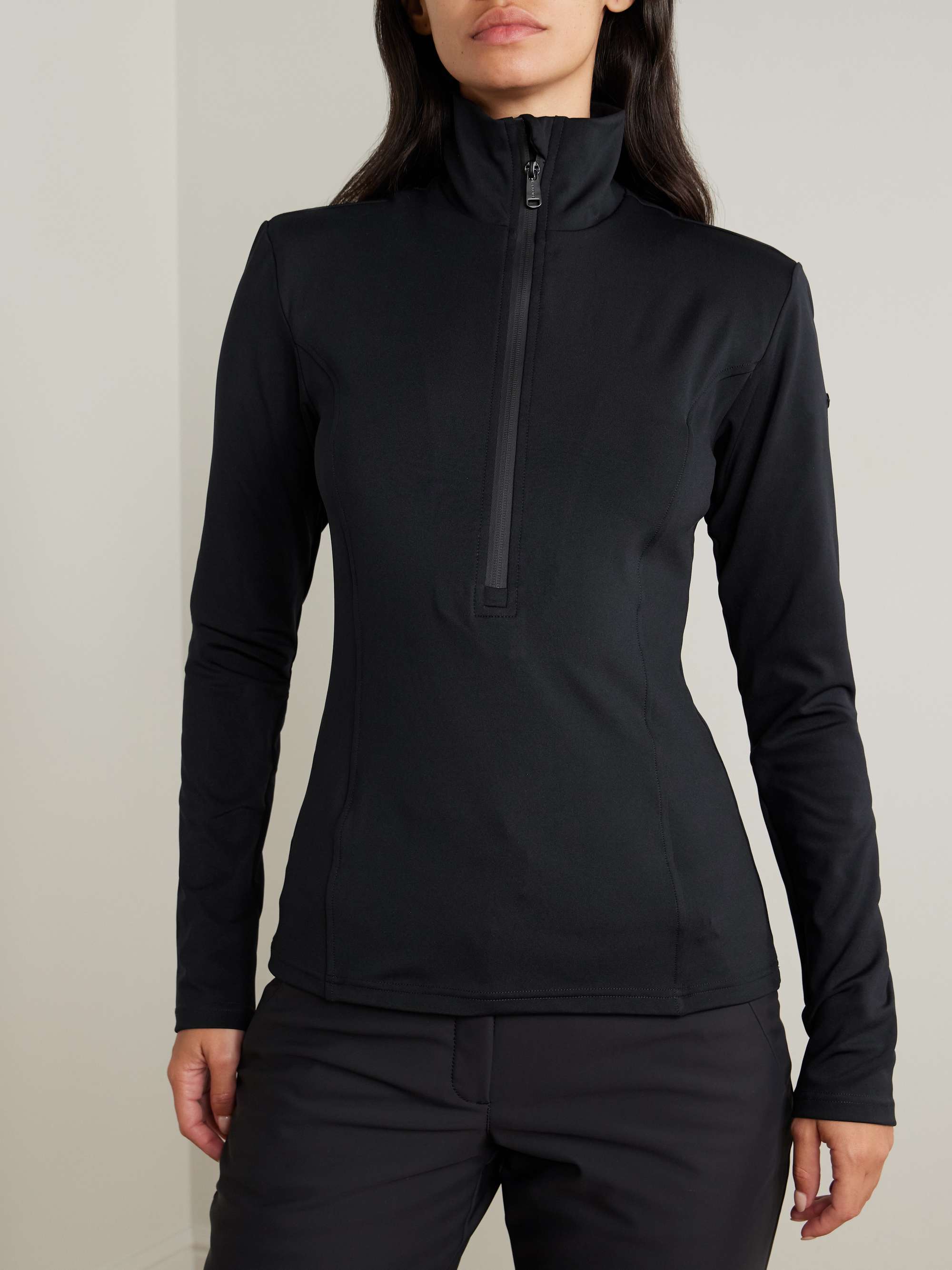 Odette stretch recycled-jersey base layer view