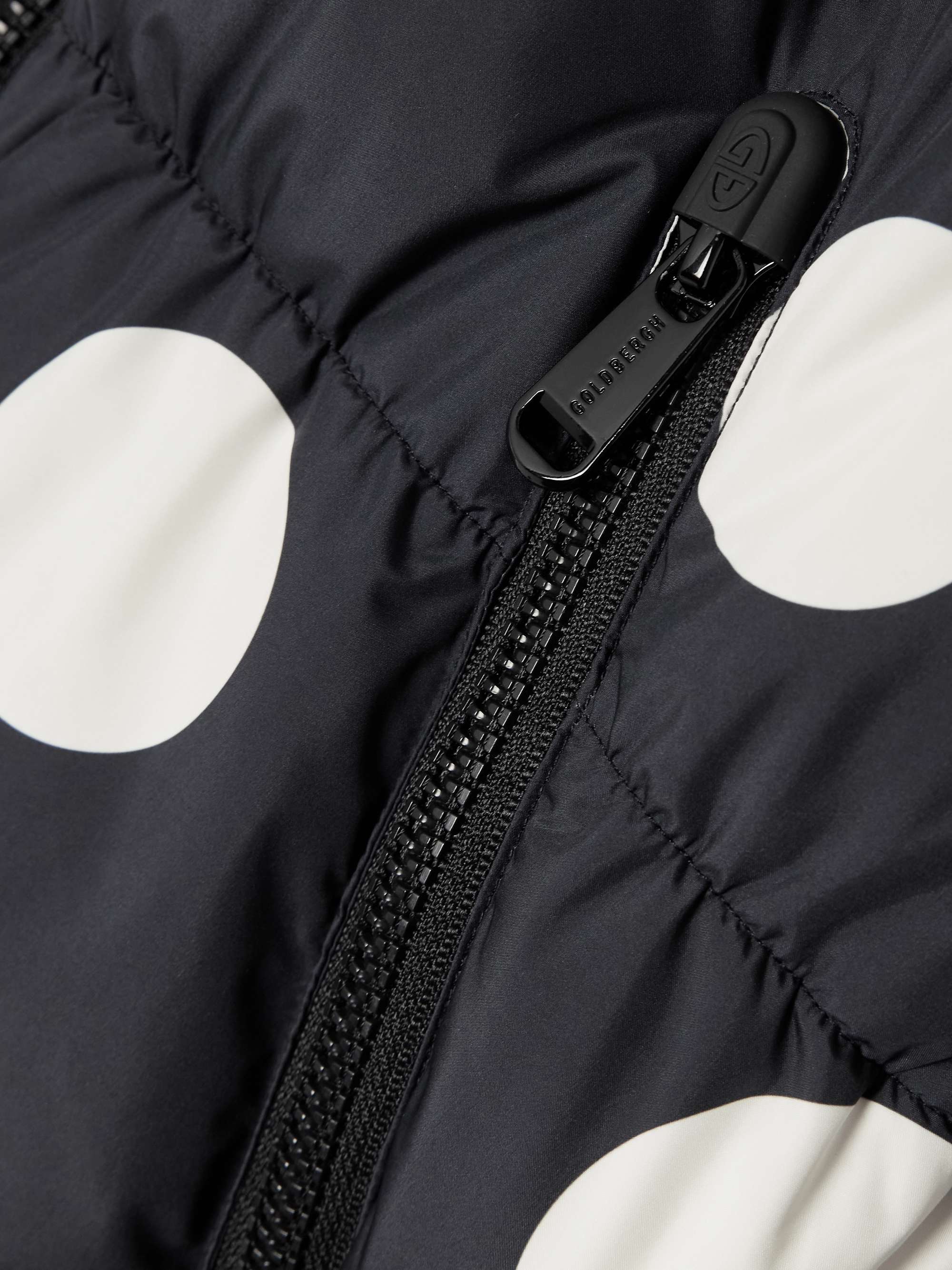 Grand polka-dot ski jacket view