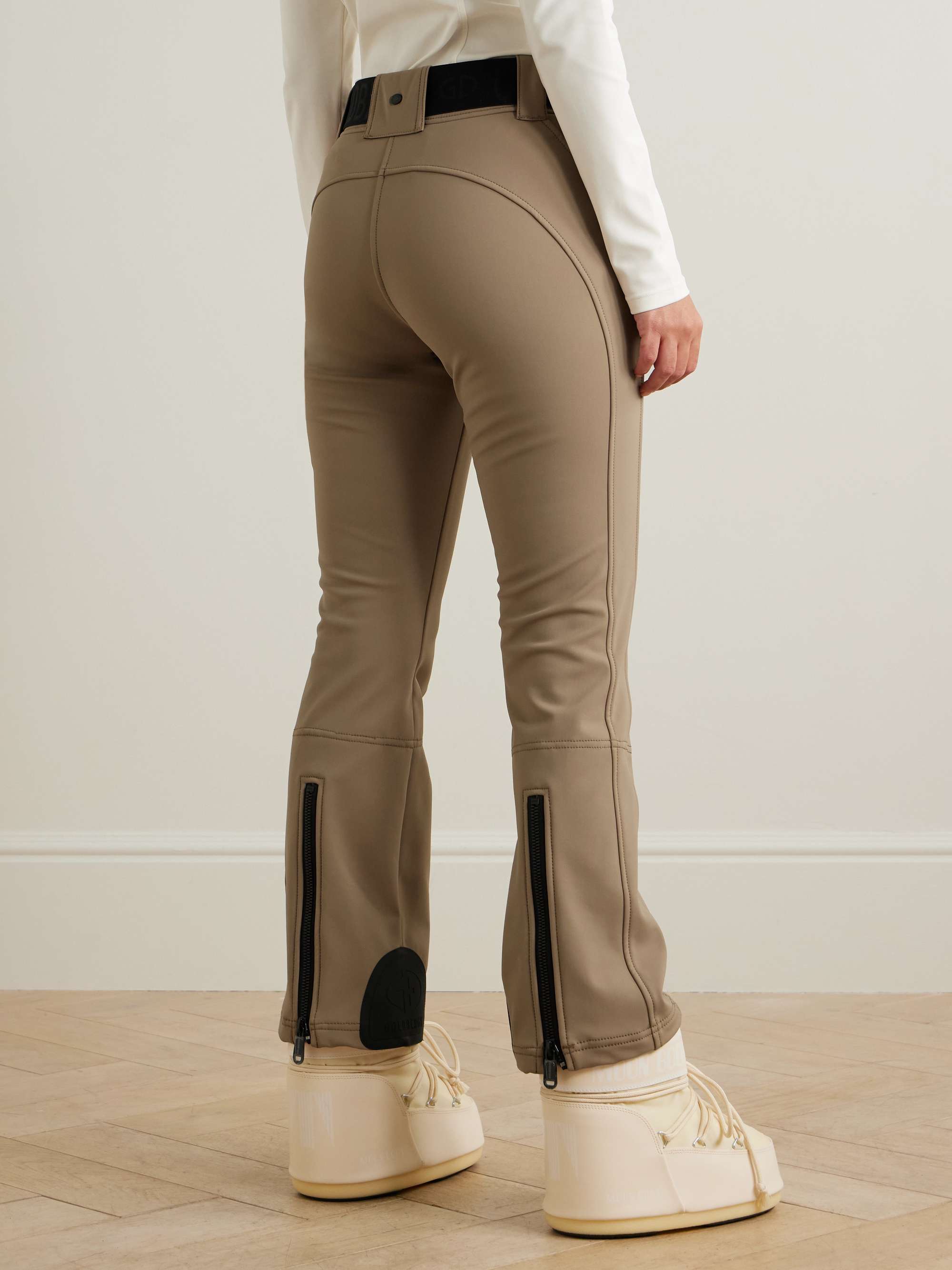 Pippa belted flared ski pants view