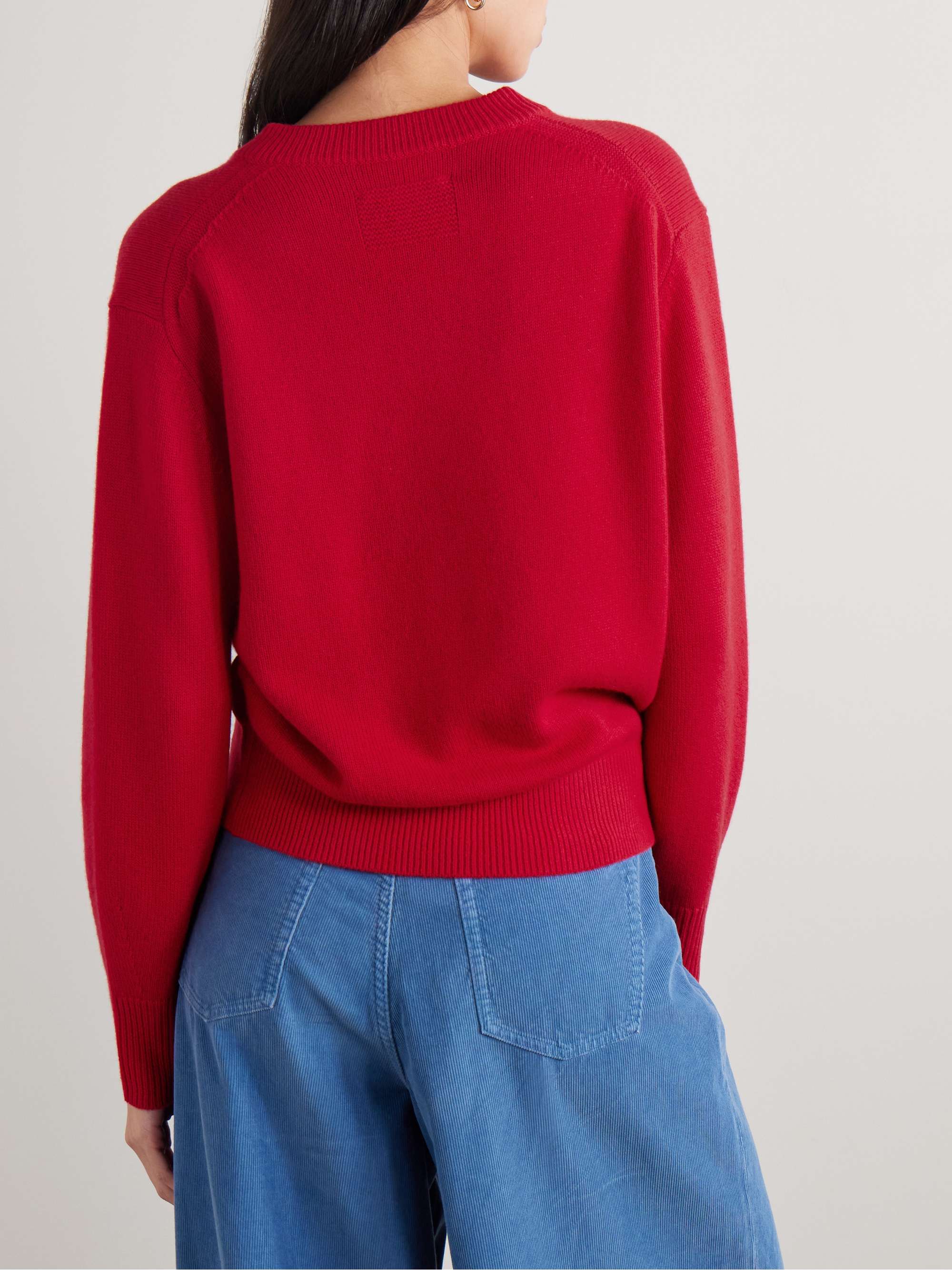 The V cashmere sweater view