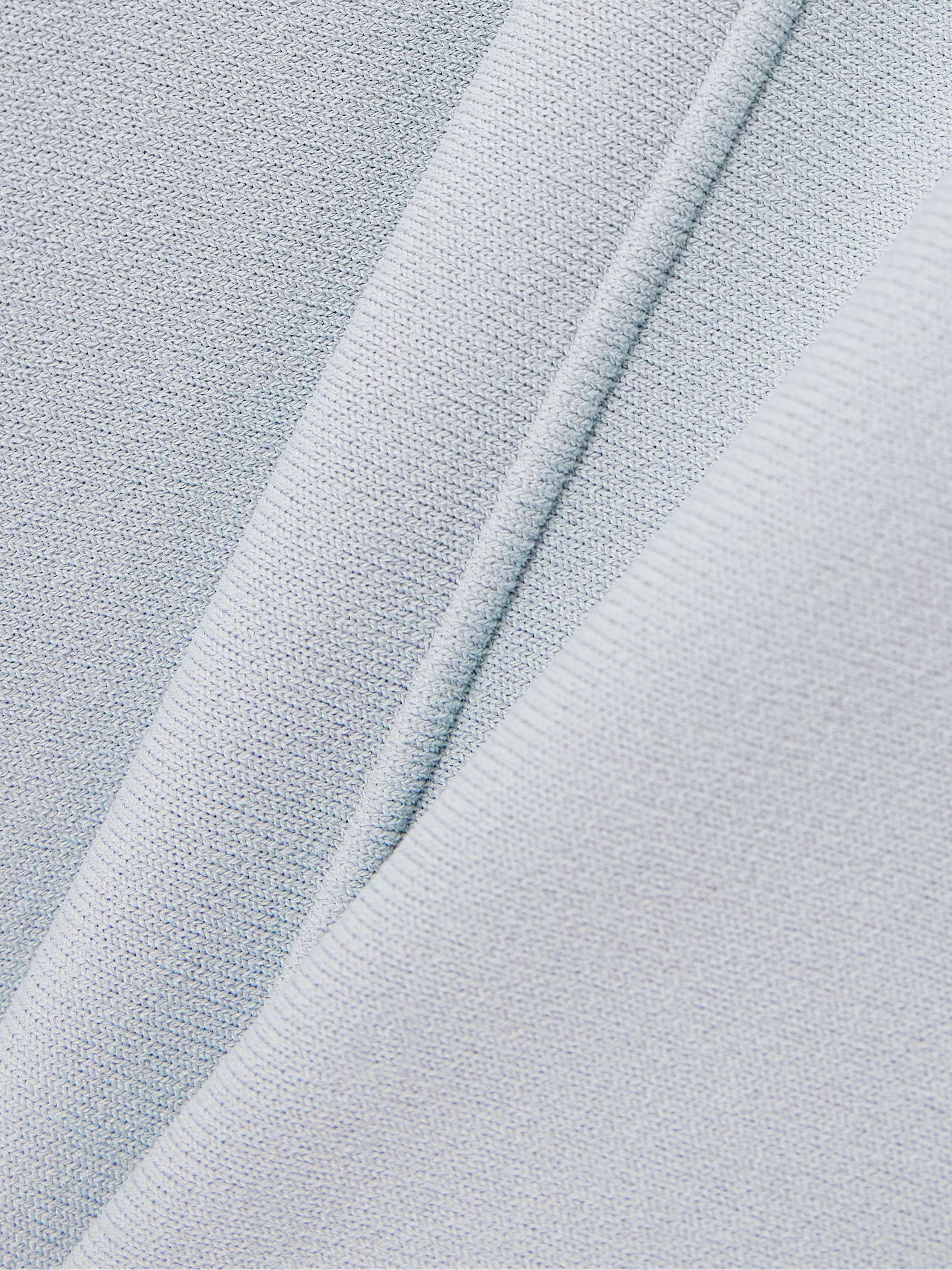 Paneled knitted maxi dress view