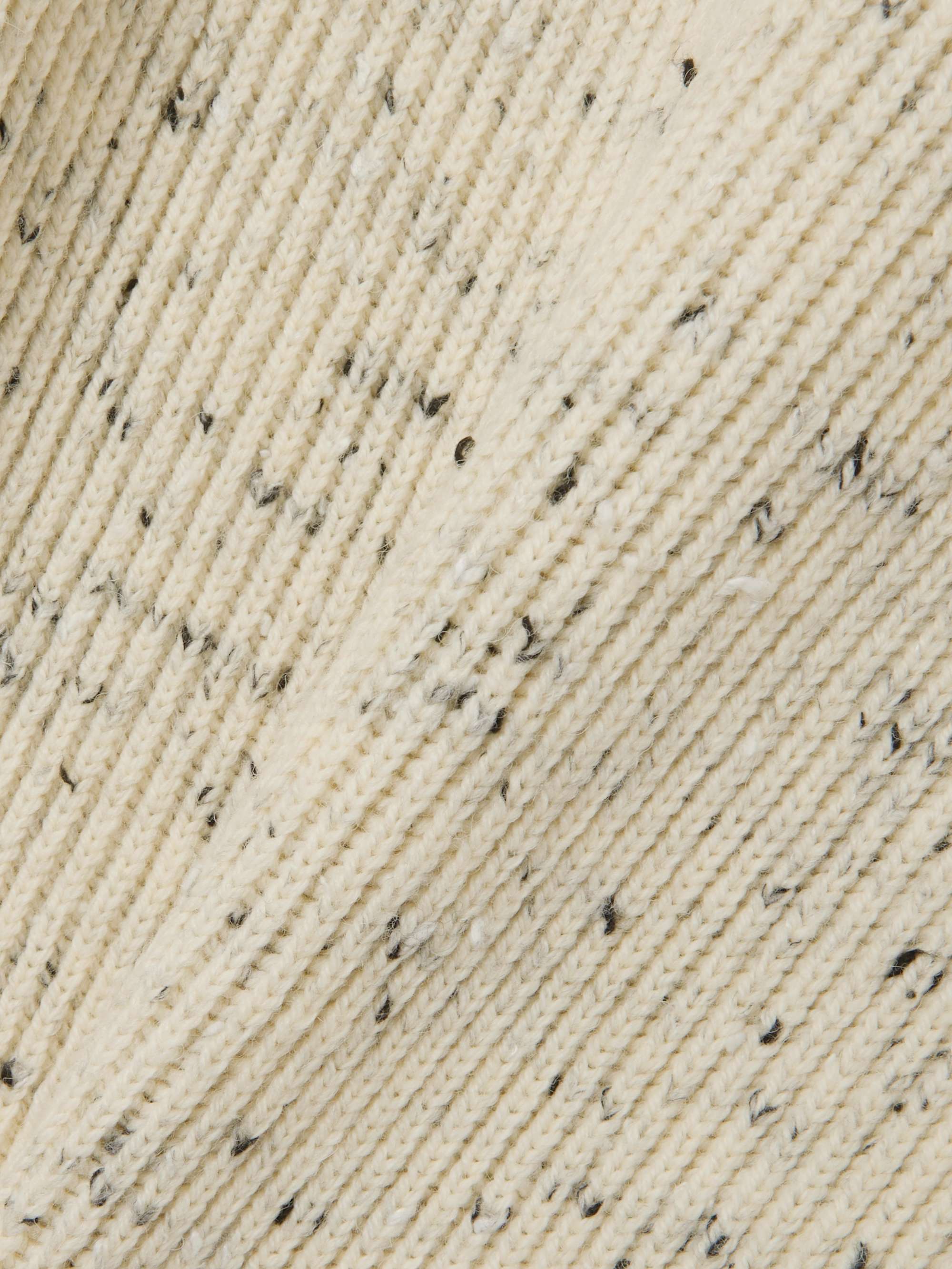 Ribbed wool-blend maxi skirt view