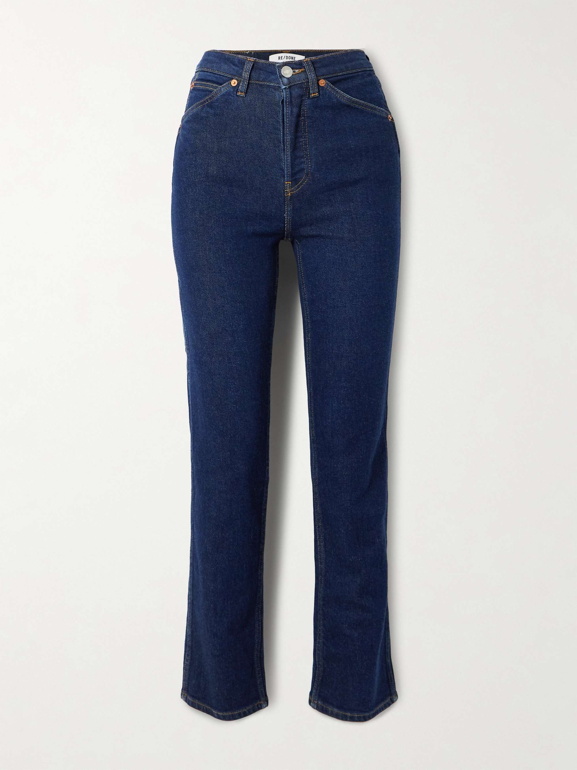 Painter Stove Pipe high-rise straight-leg jeans view