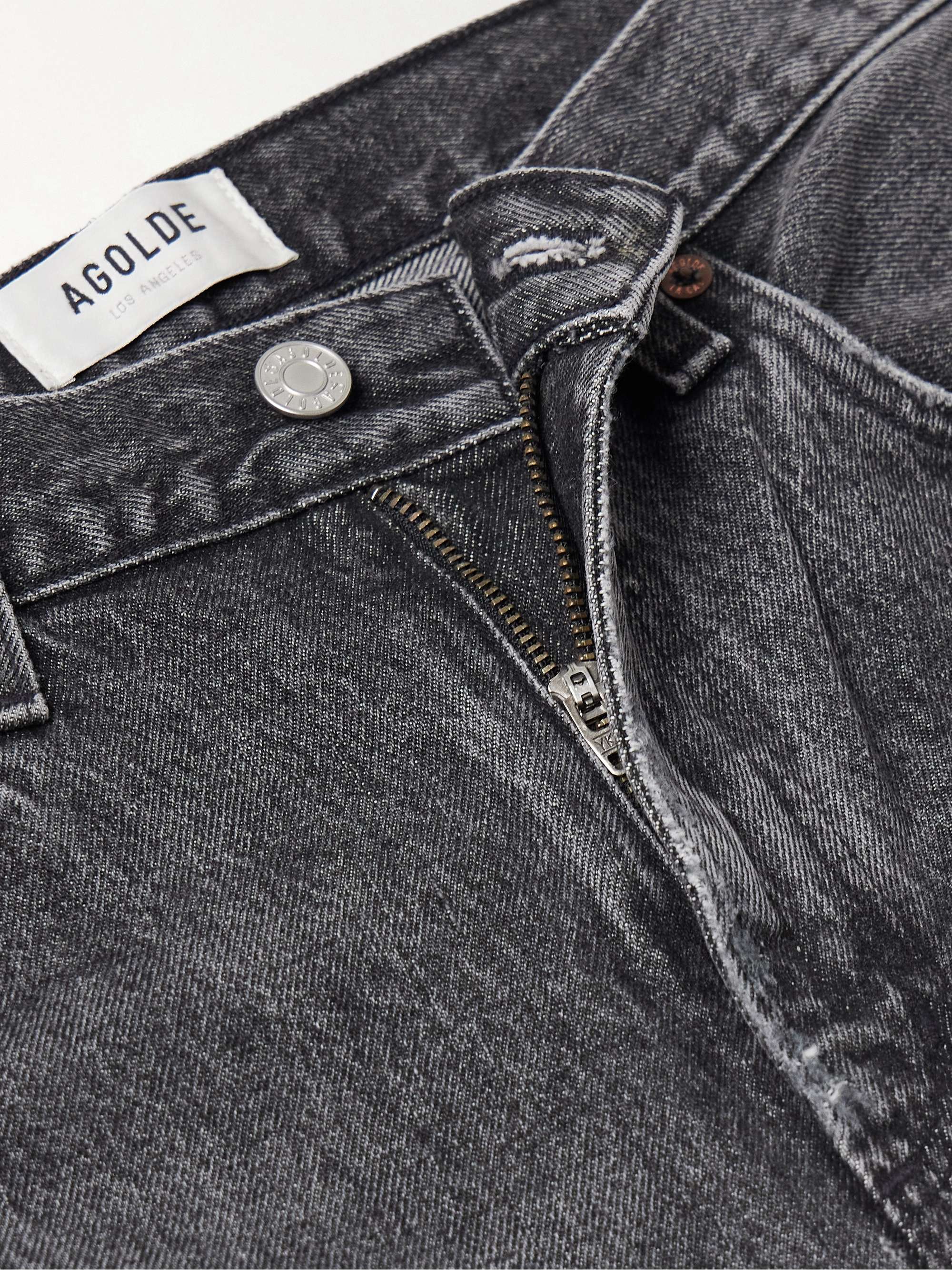 Valen mid-rise straight-leg jeans view