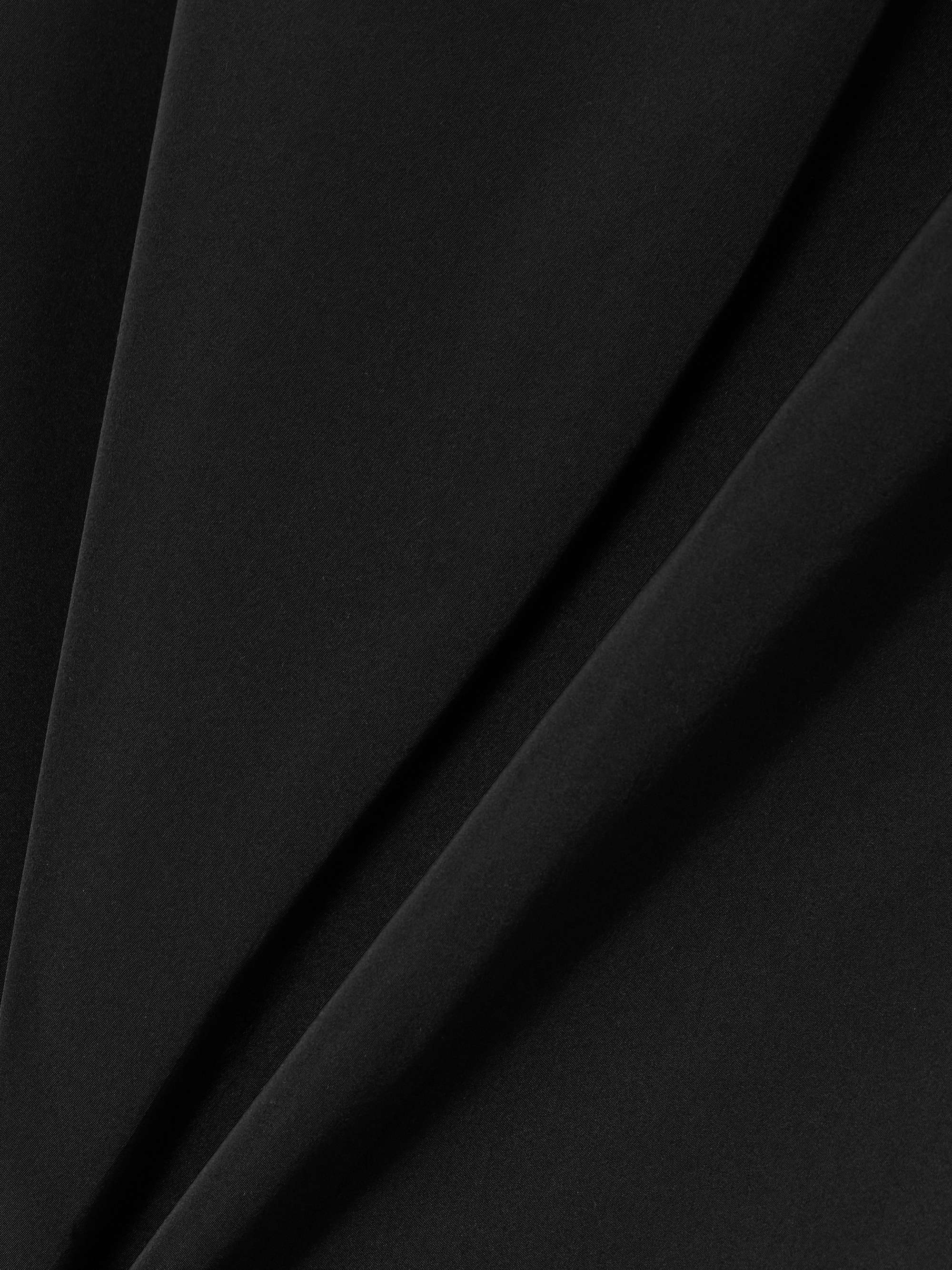 Satin midi skirt view
