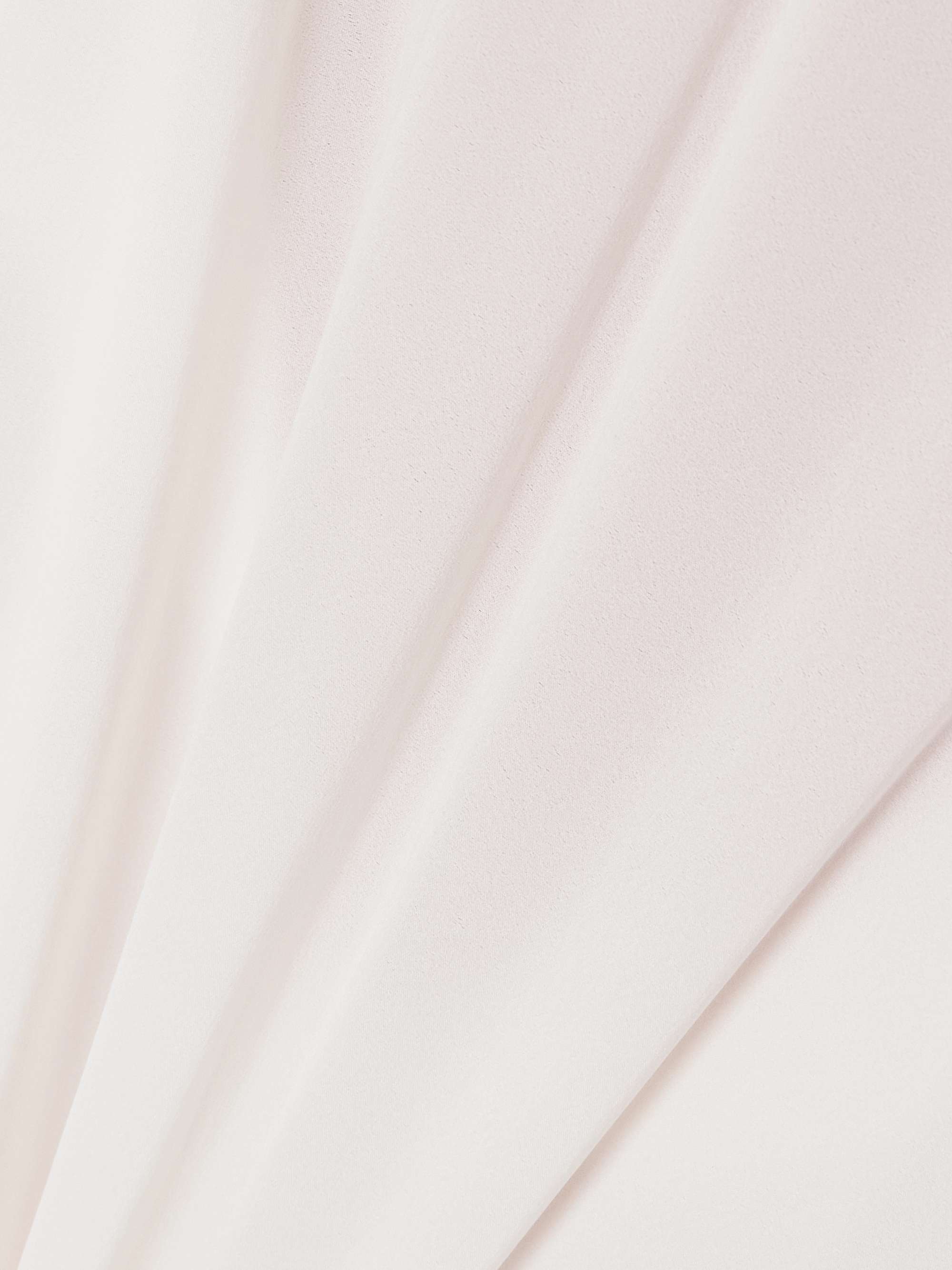 Scarf-detailed voile blouse view