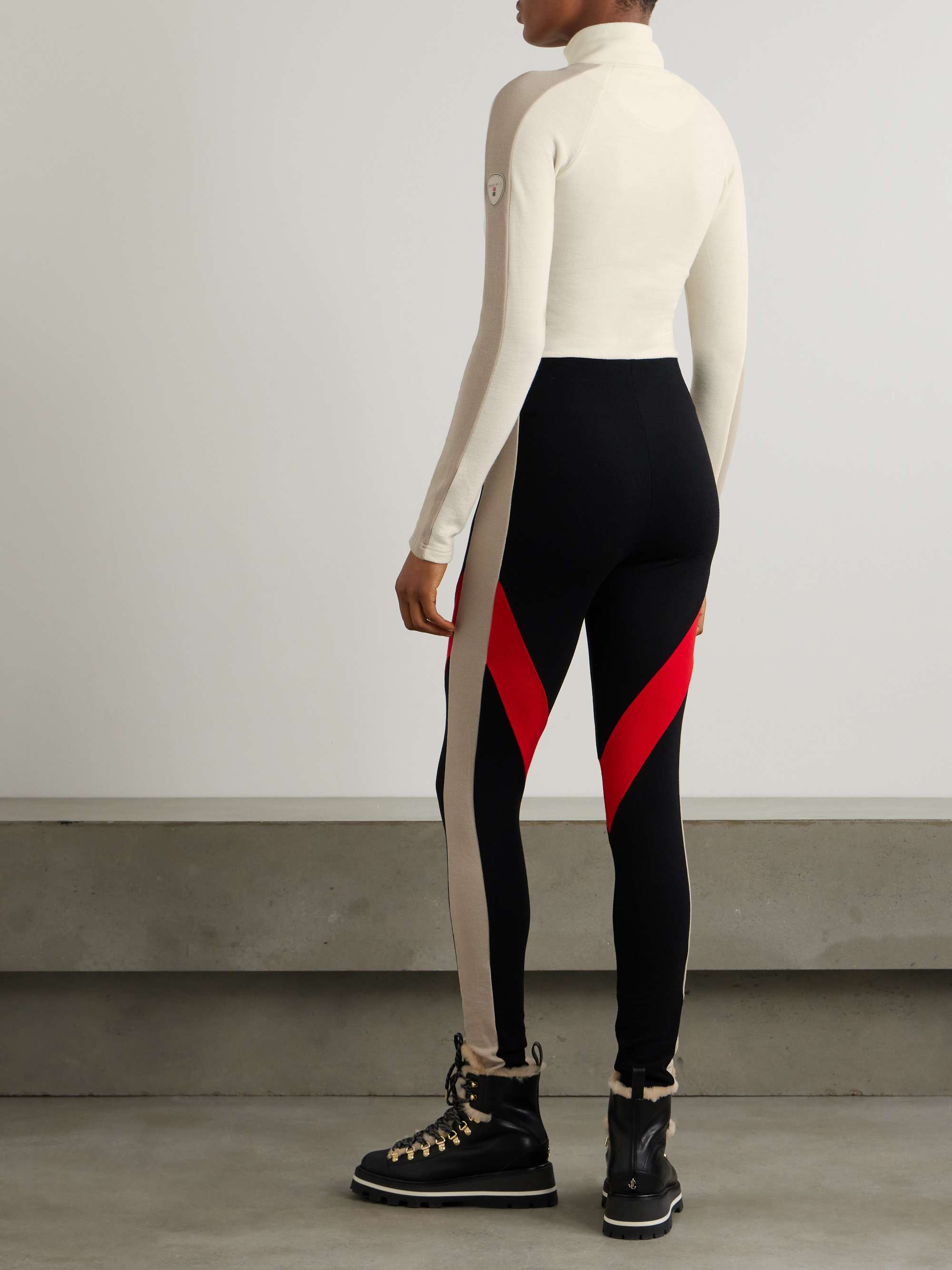 + INUIKII merino wool-blend piqué jumpsuit view
