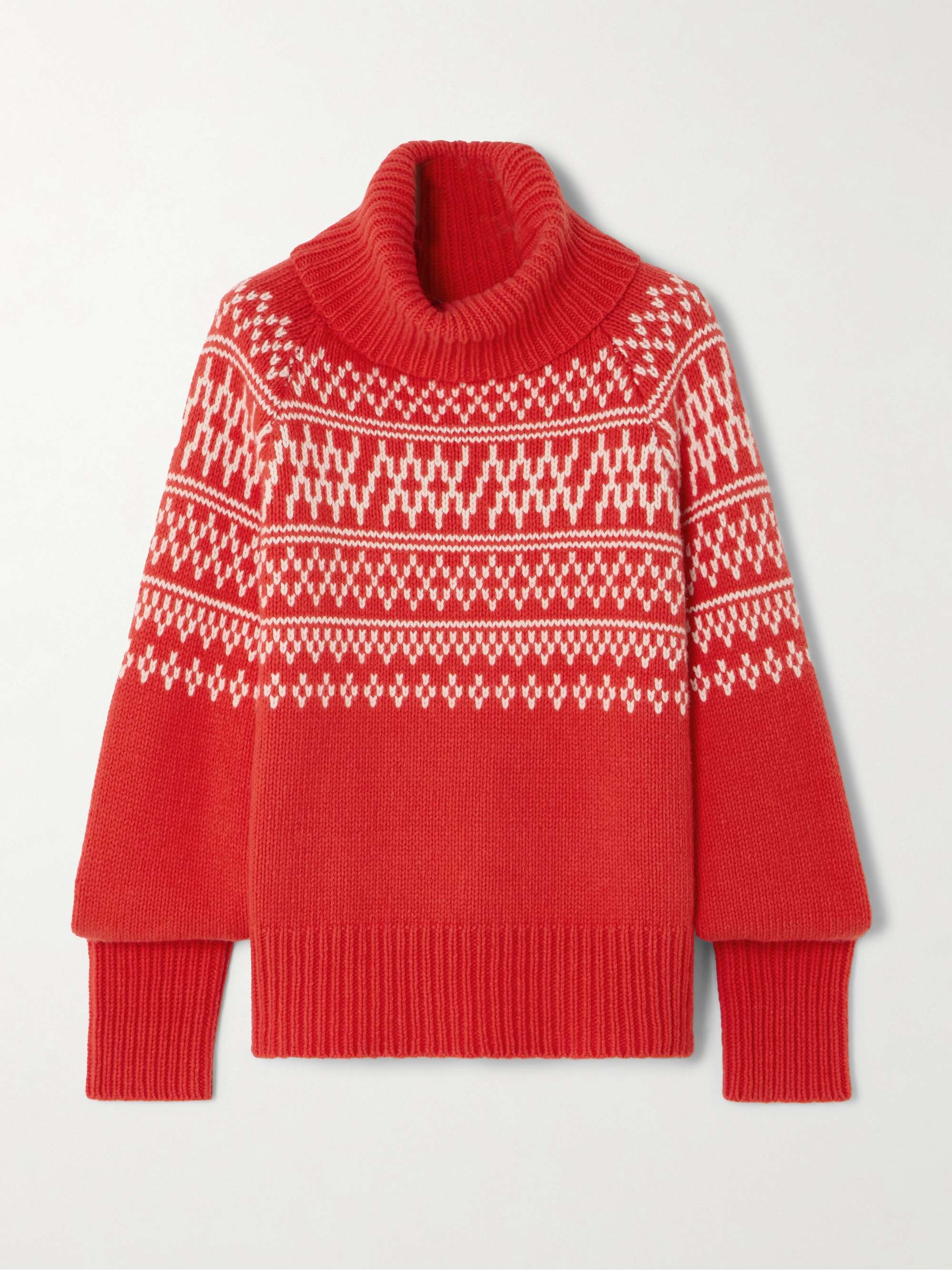 Setesdal merino-wool and cashmere-blend turtleneck sweater view