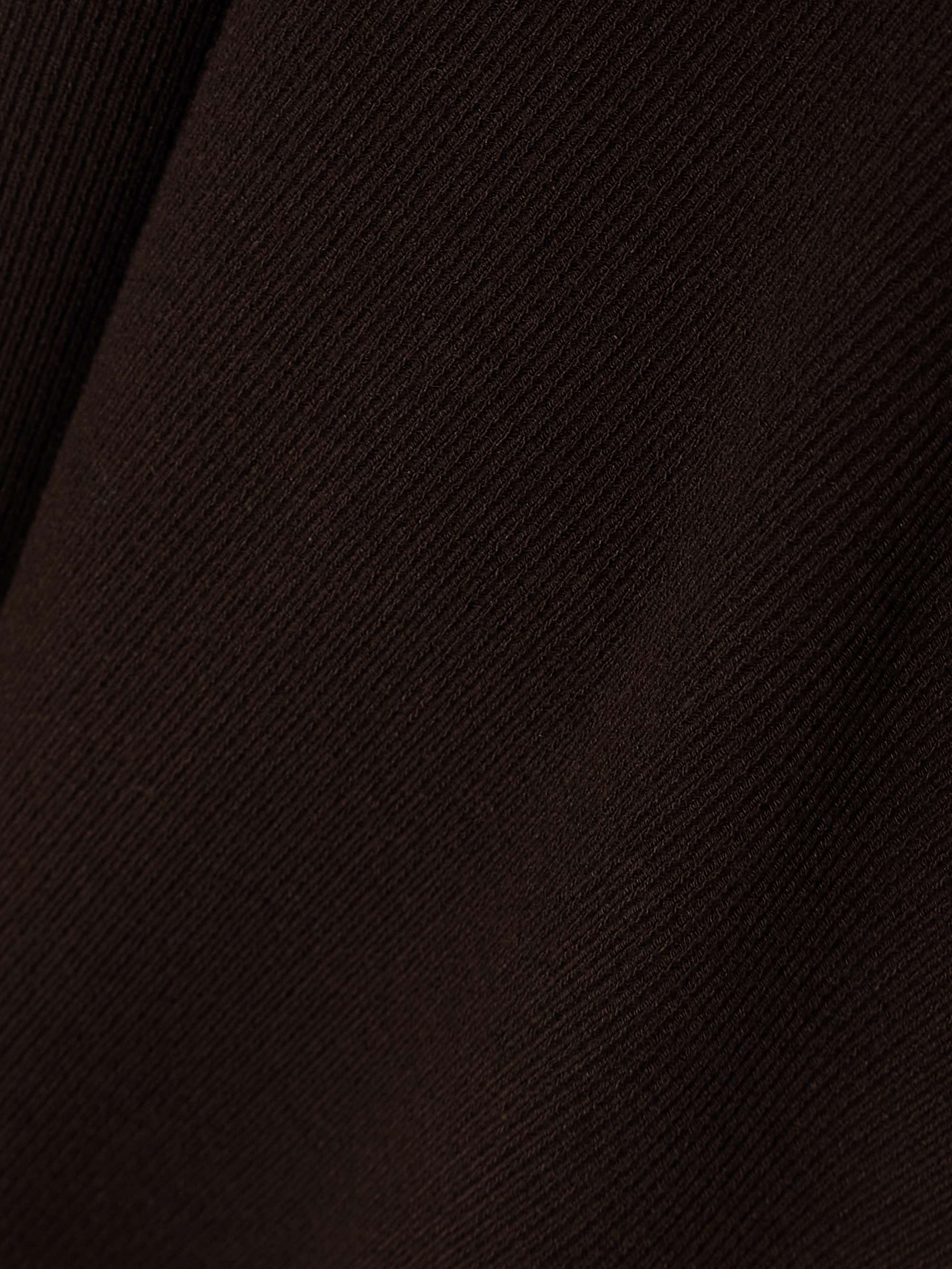 Undressed asymmetric draped ribbed-knit midi dress view