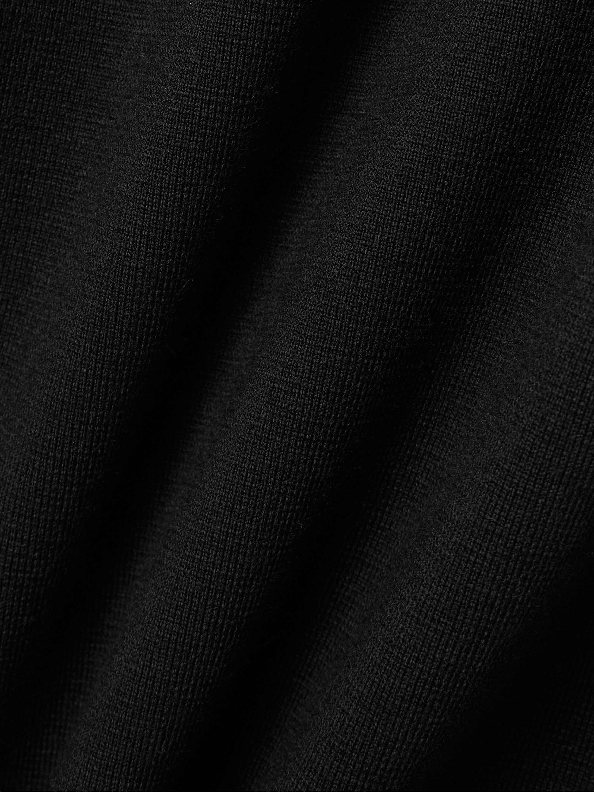 Storm wool-blend turtleneck midi dress view