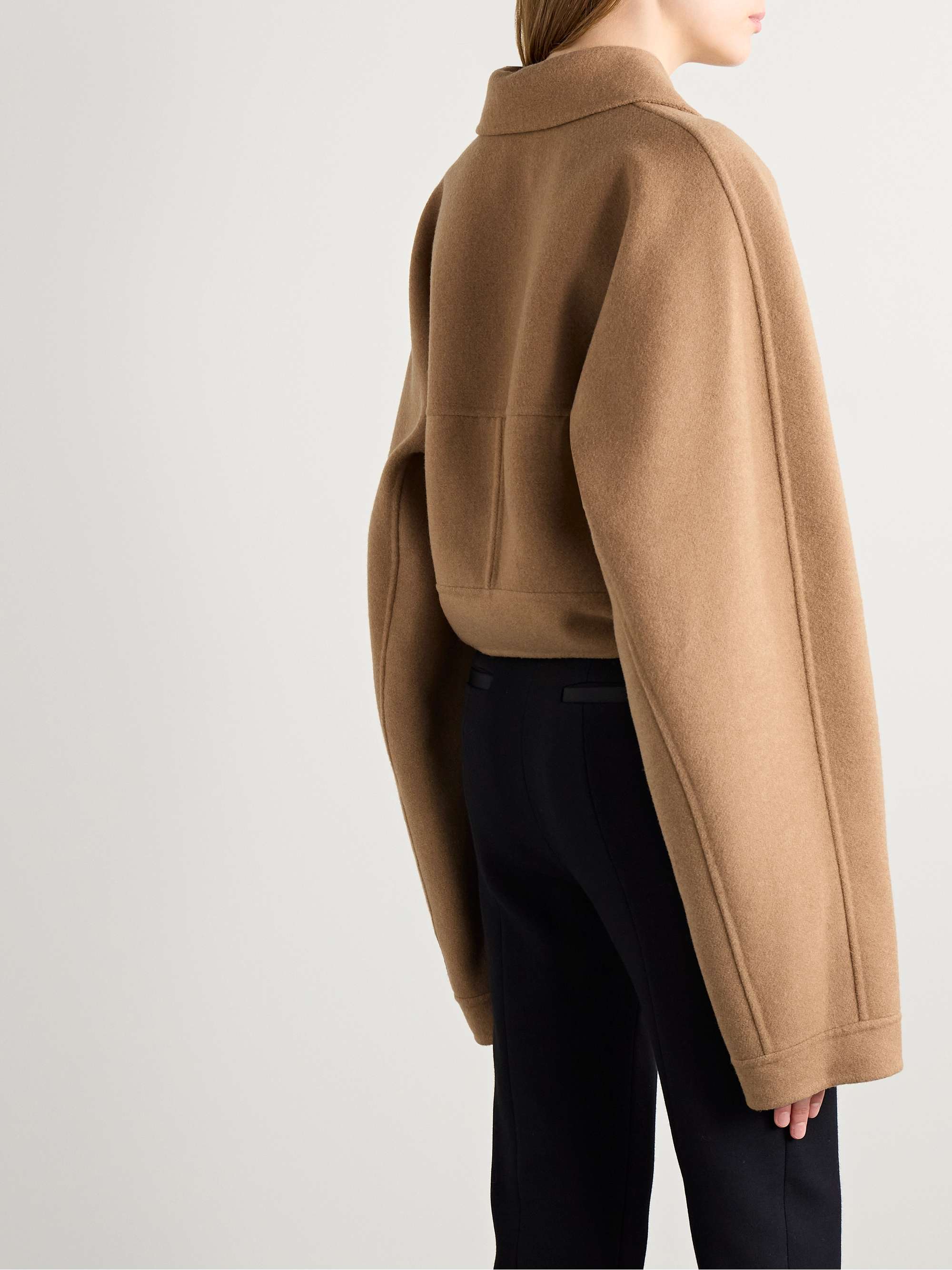 Sue cropped wool jacket view