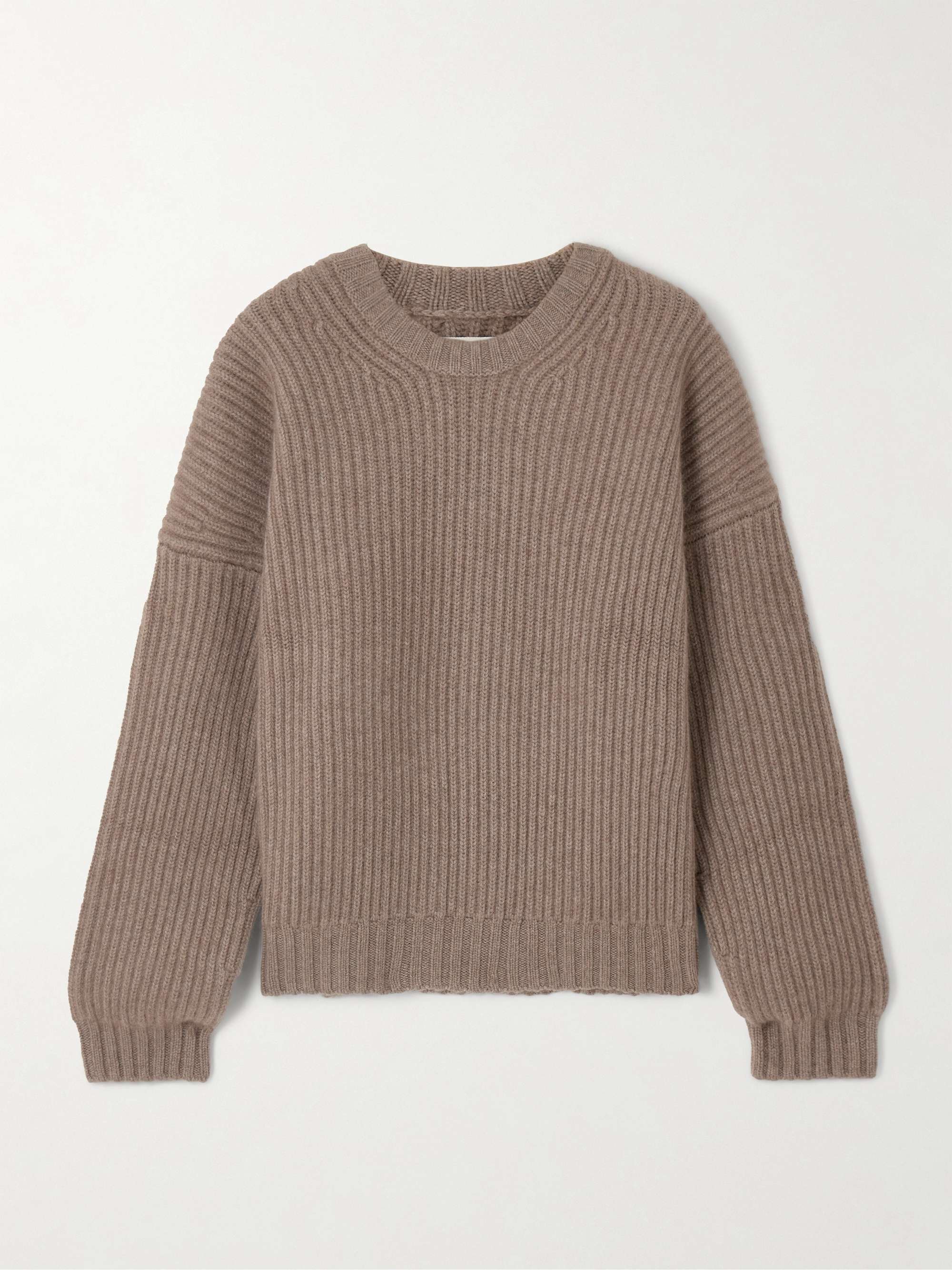 Manuela ribbed cashmere sweater view