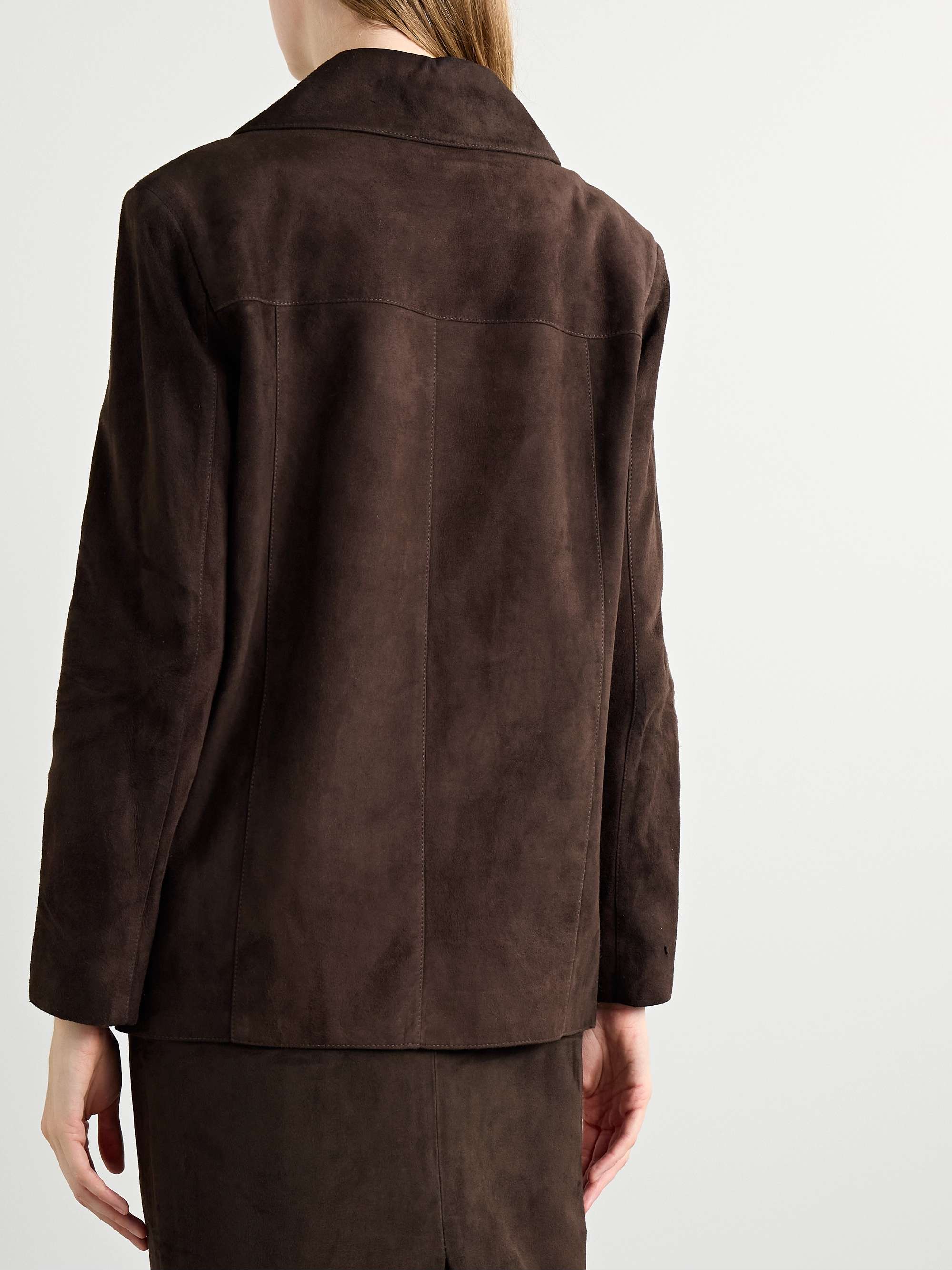 Iana suede jacket view