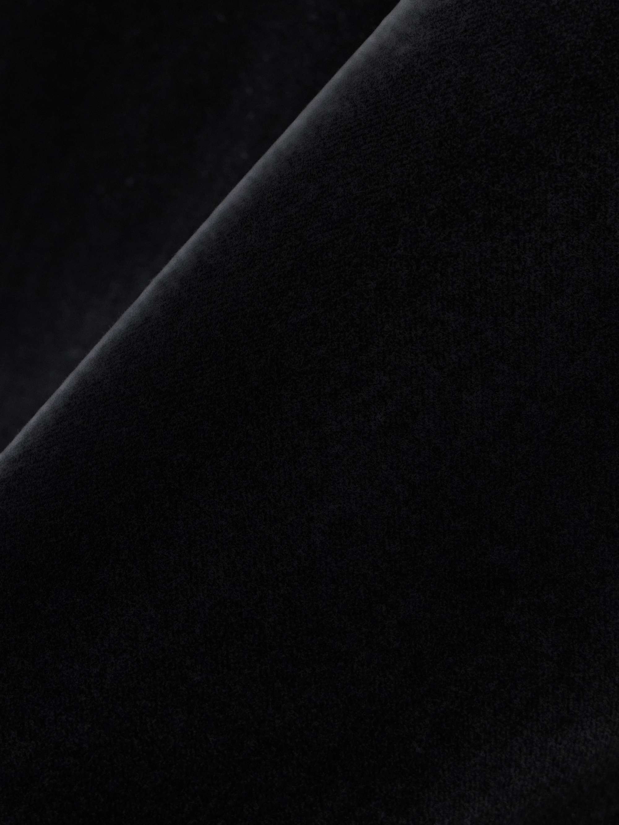 Sussex cotton-velvet midi skirt view
