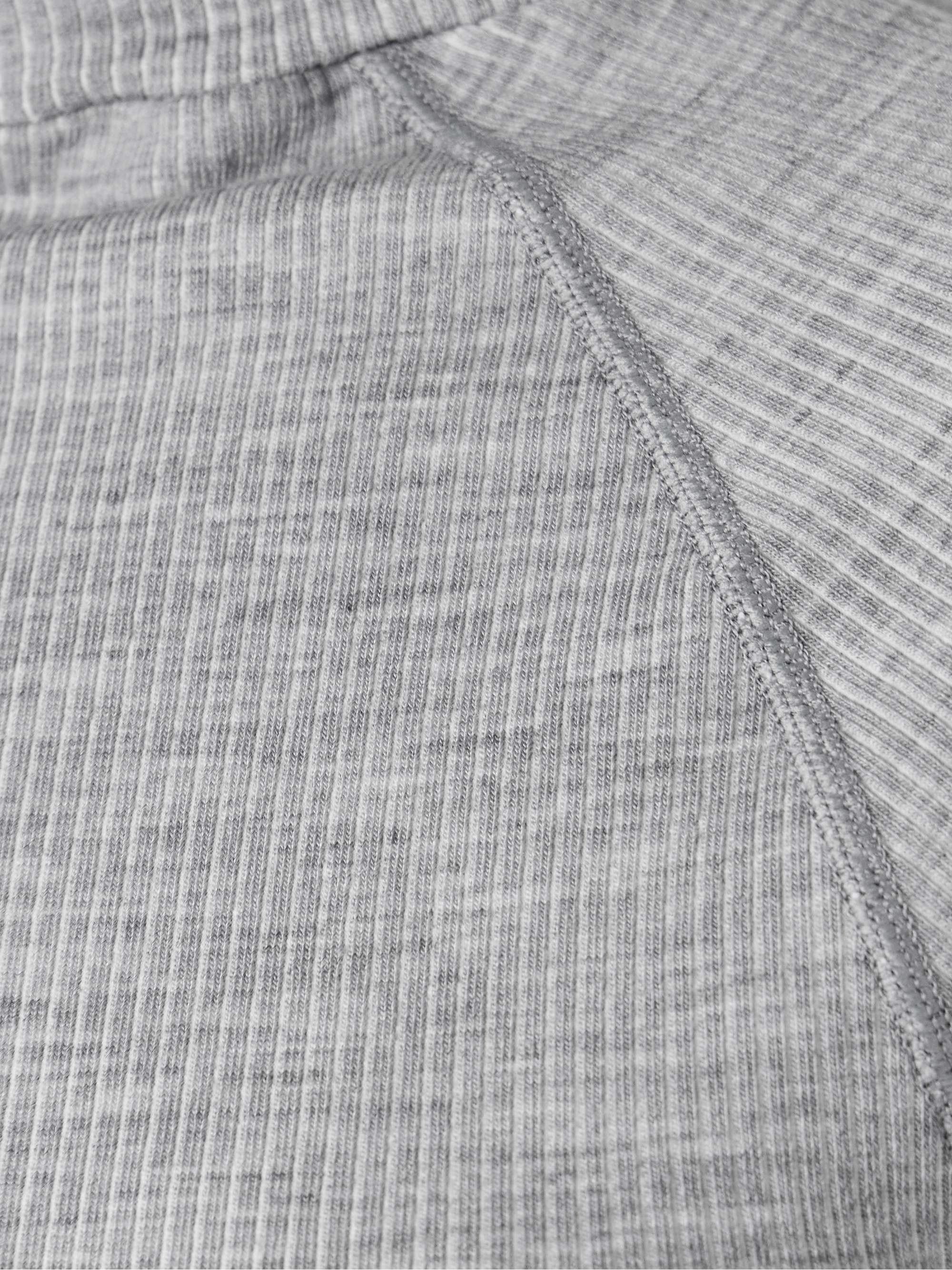 Stowe ribbed wool-blend turtleneck base layer view