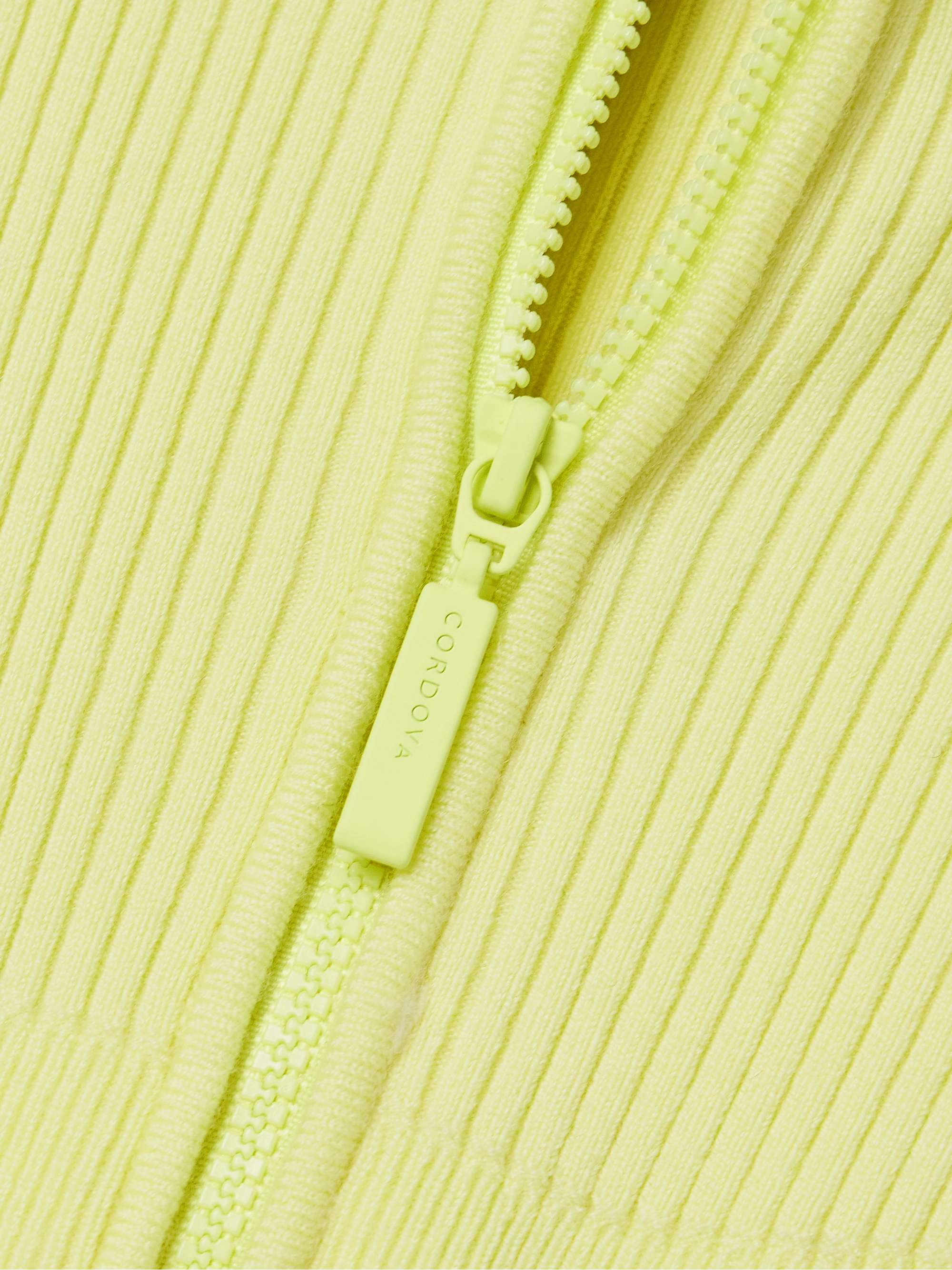 Butte ribbed merino wool-blend turtleneck bodysuit view