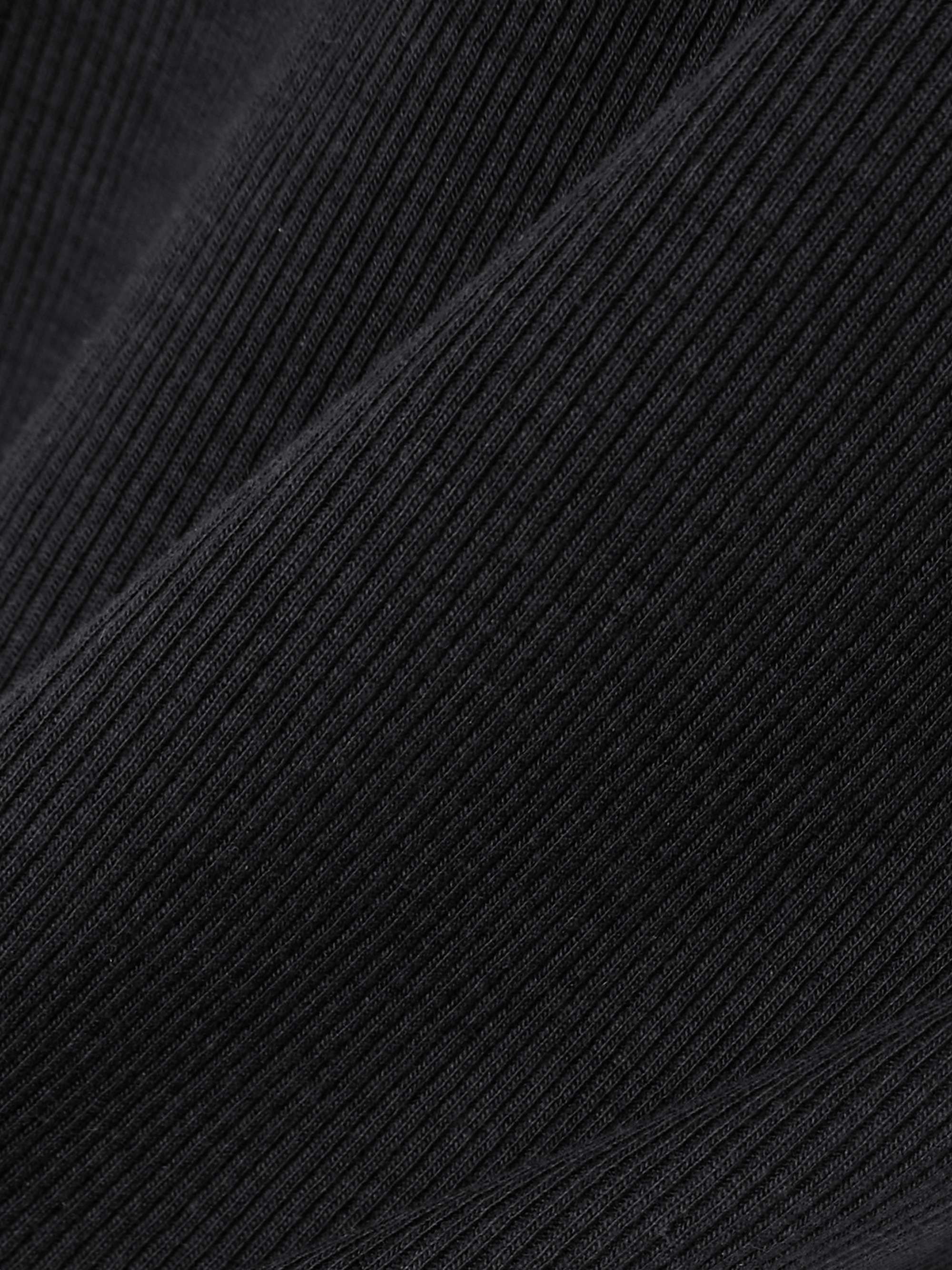 Ribbed stretch Lyocell and cotton-blend T-shirt view