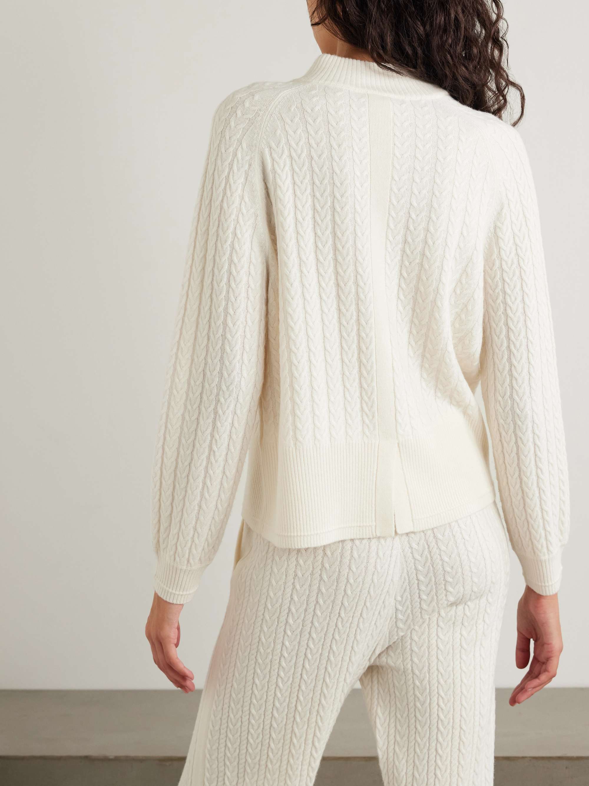 Lyrica cable-knit wool sweater view