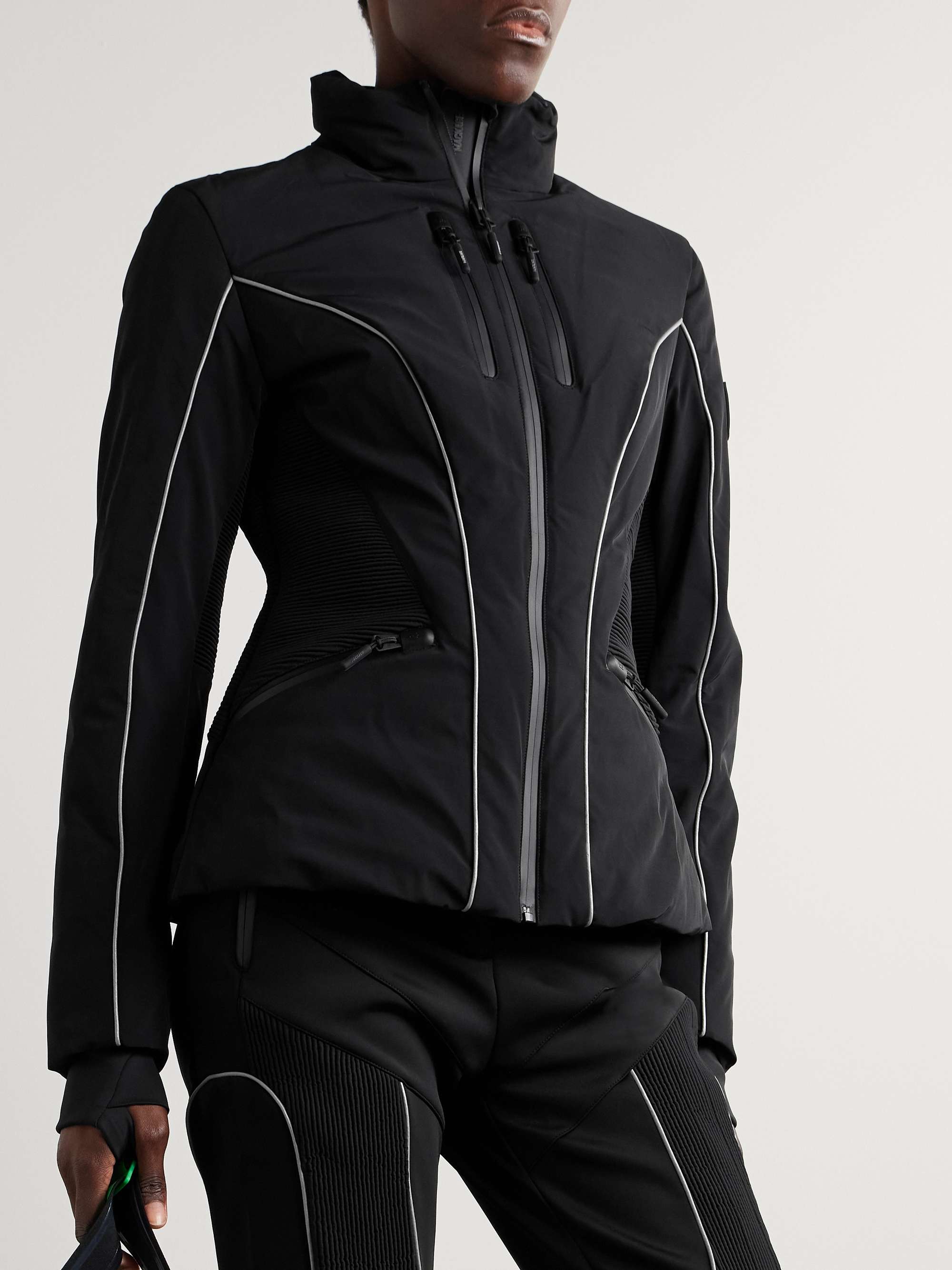 Paneled ski jacket view