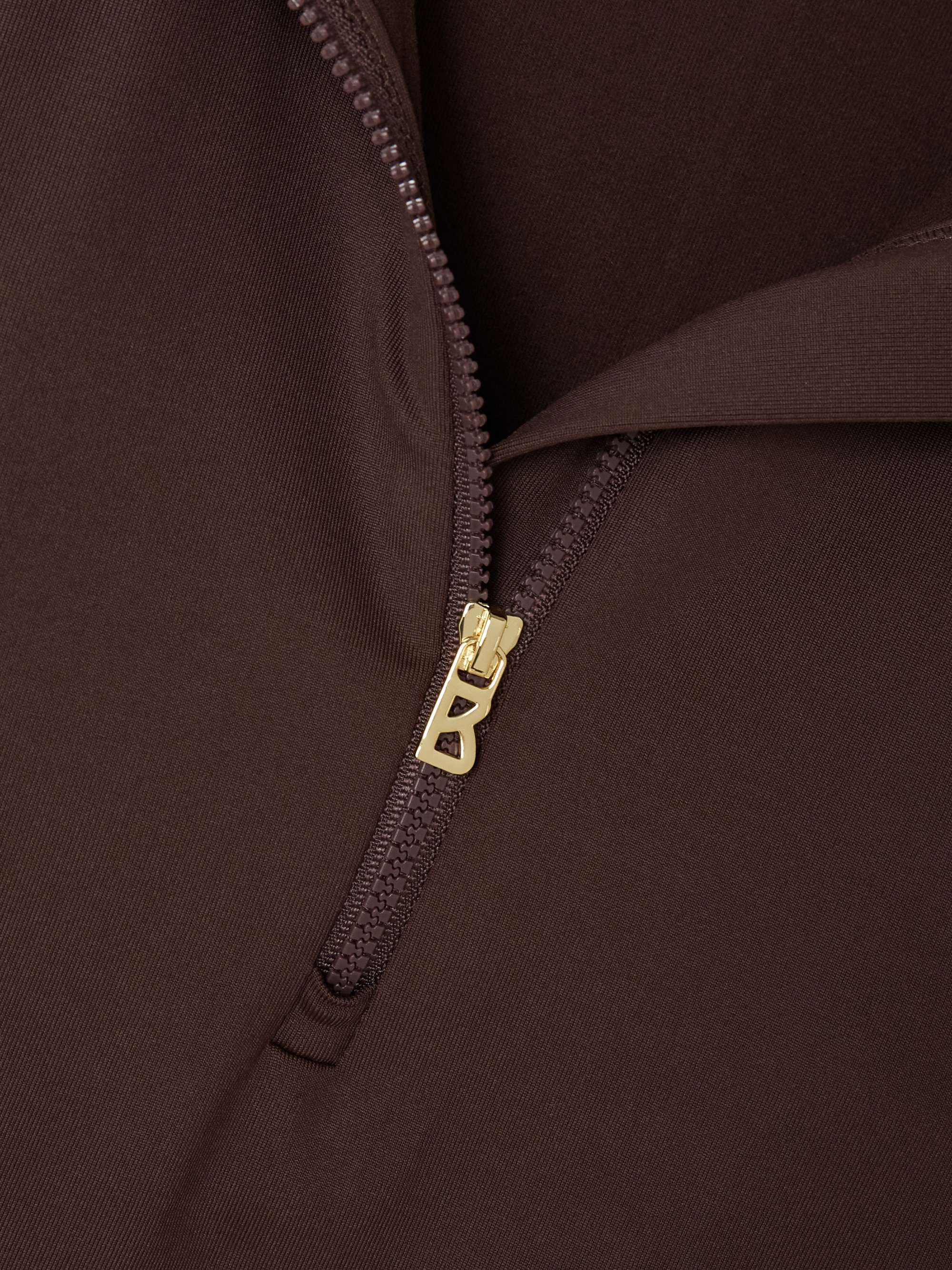 Medita stretch-jersey turtleneck top view