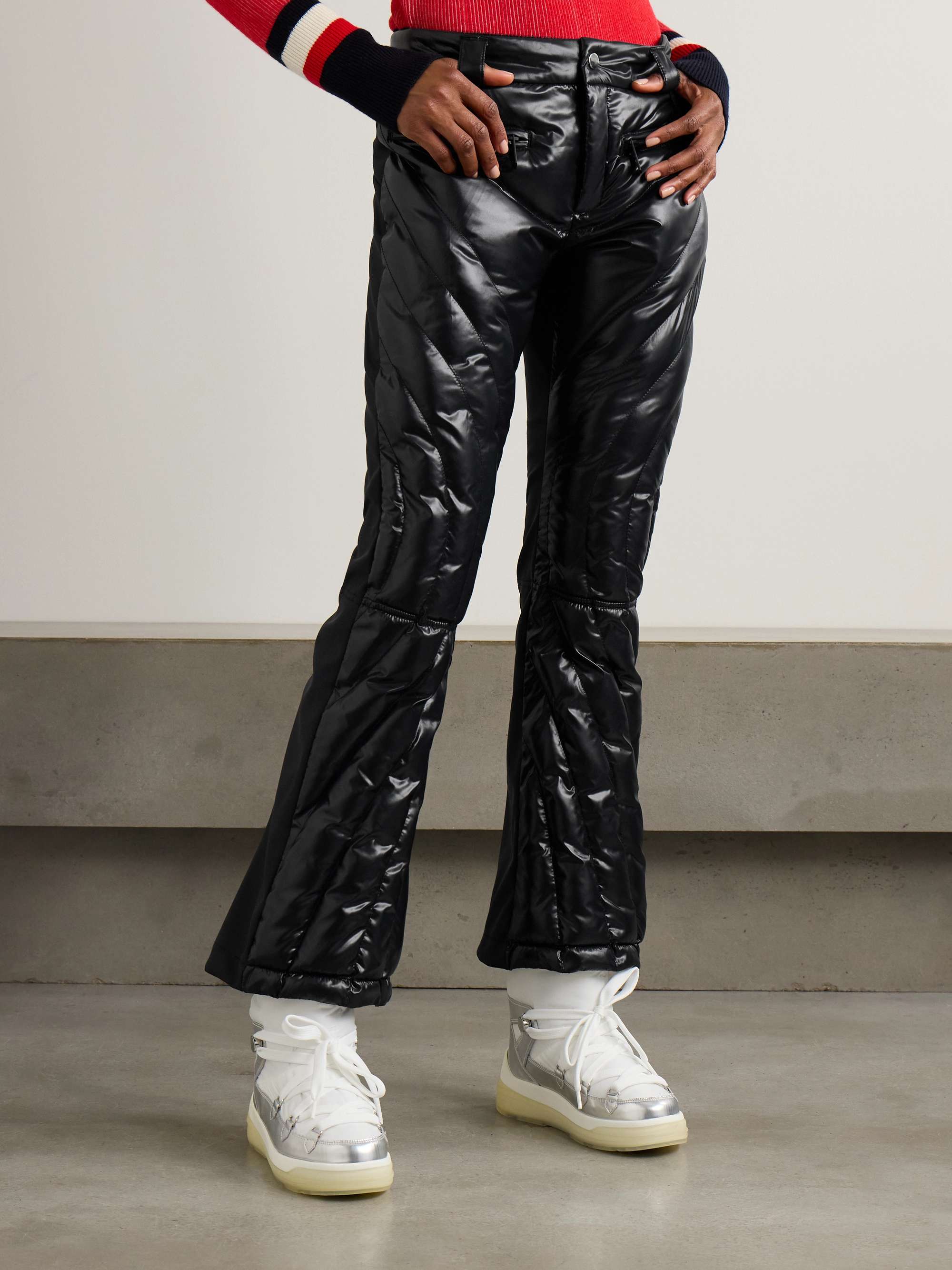 + Johnnie Walker Carving Air quilted bootcut ski pants view