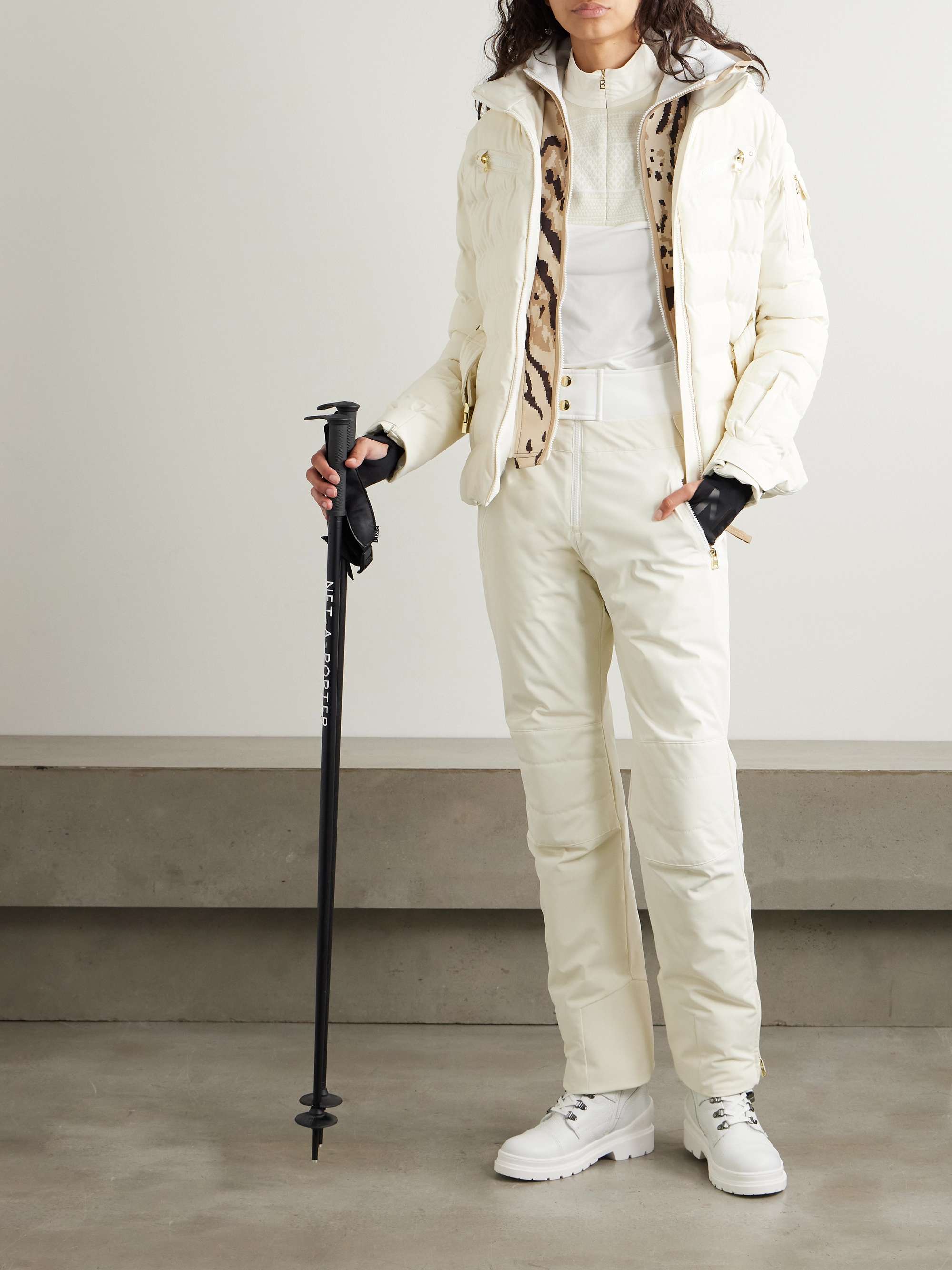 Maren layered straight-leg ski pants view