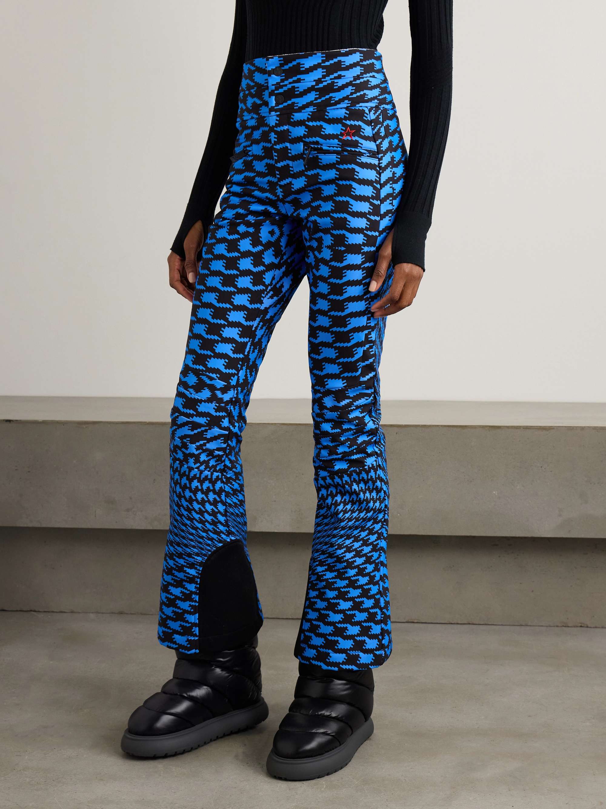 Aurora printed bootcut ski pants view