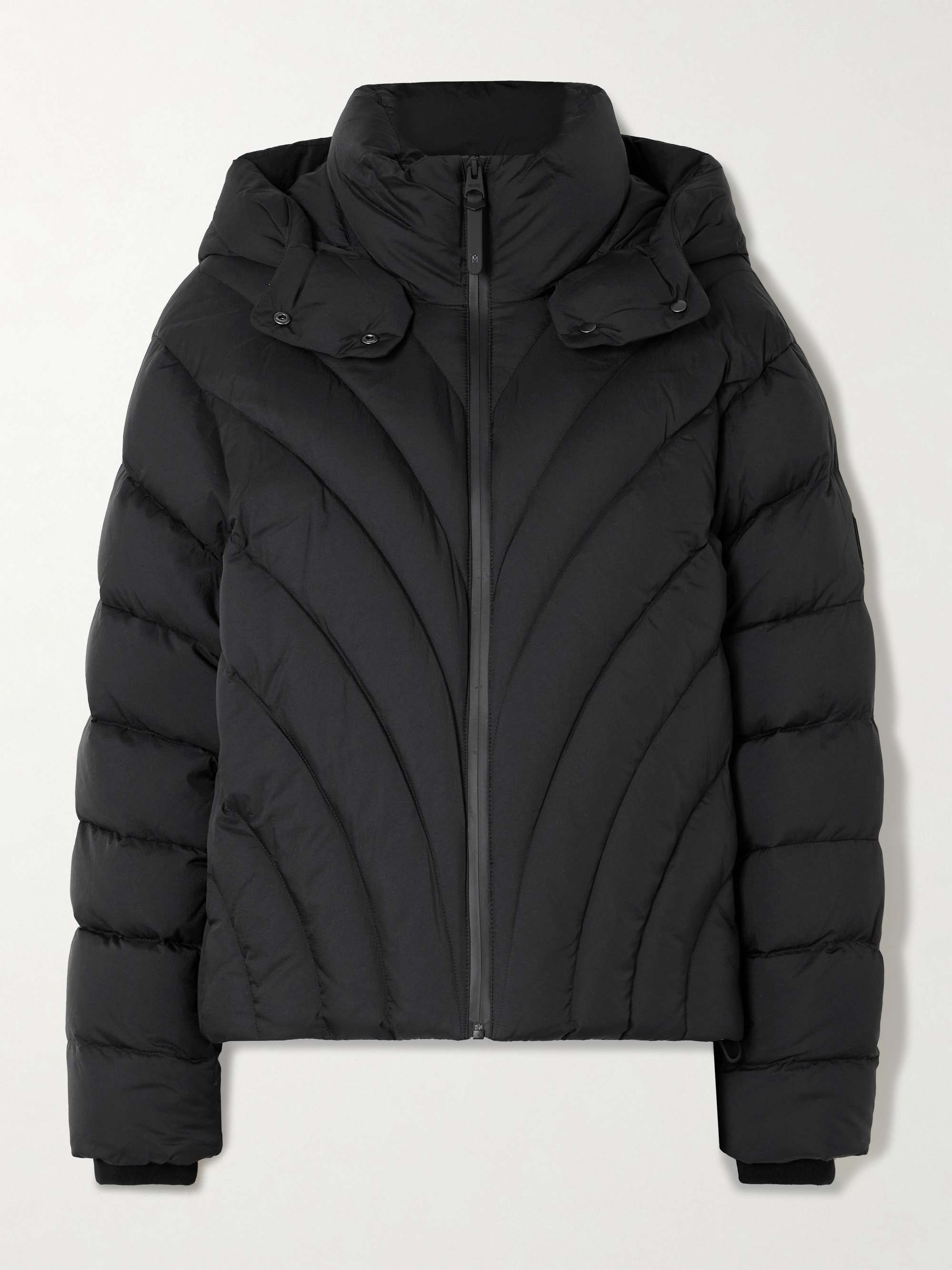 Hope hooded quilted shell down jacket view