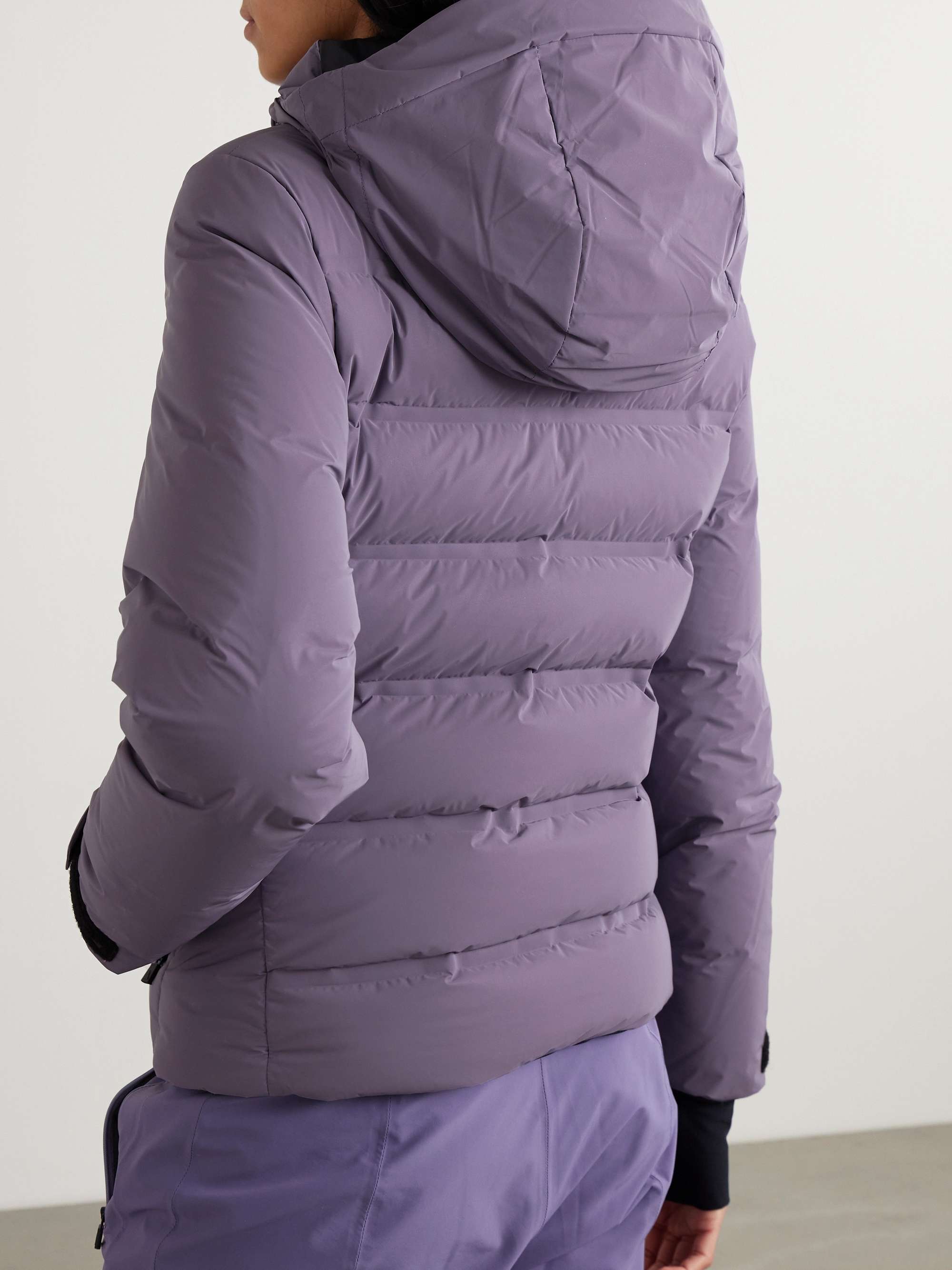 Nuke hooded down ski jacket view