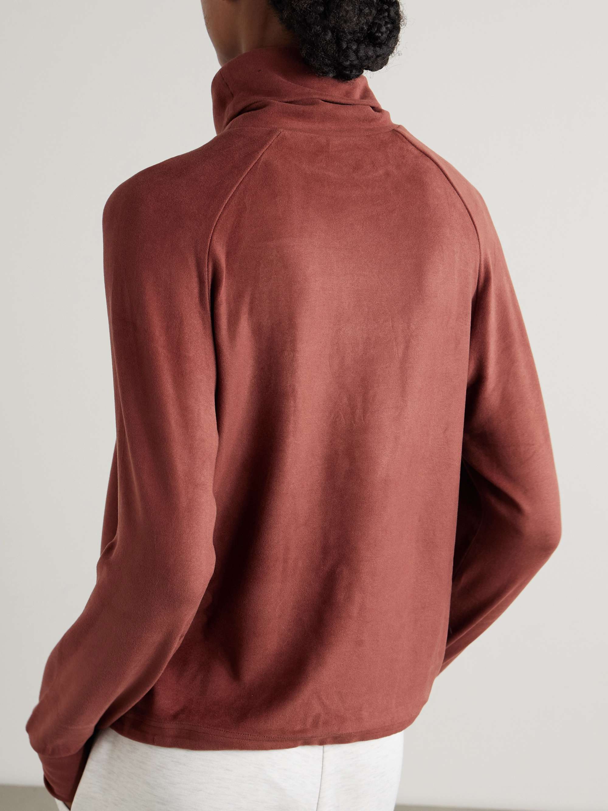 Portland stretch-jersey sweater view