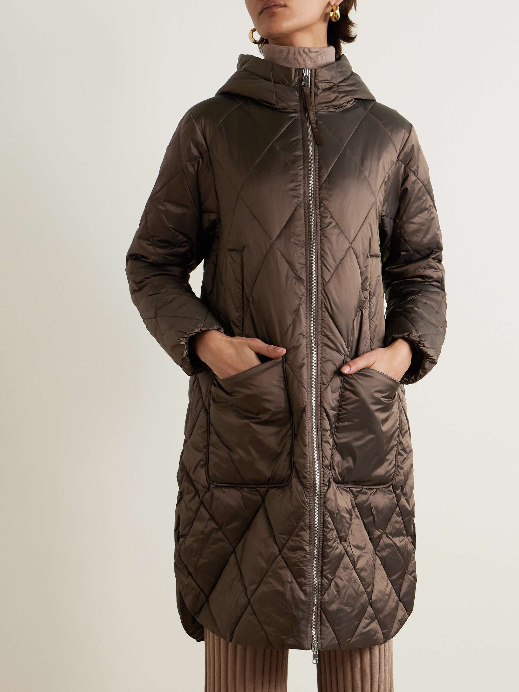 Frisco quilted shell jacket view